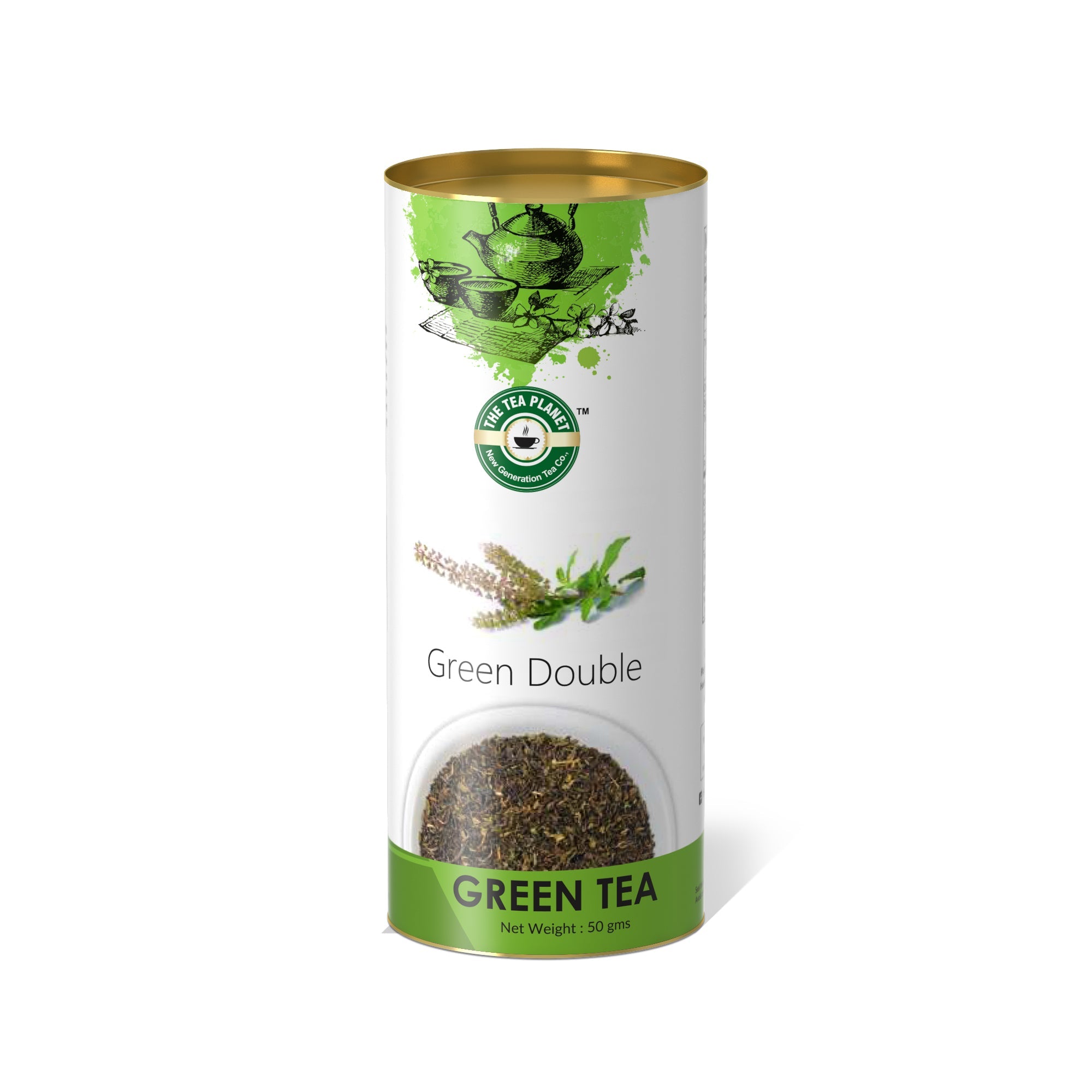 Green Double Orthodox Tea - 50 gms