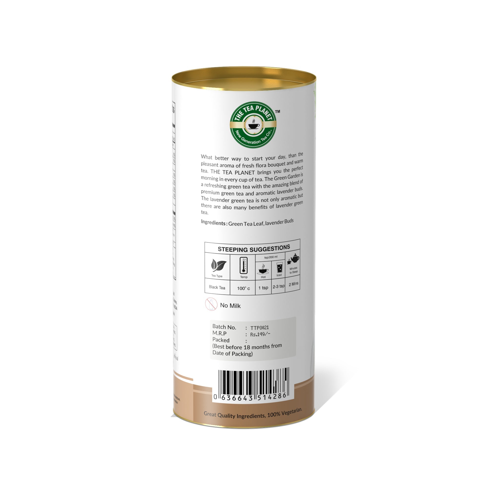 Green Nut Orthodox Tea - 50 gms