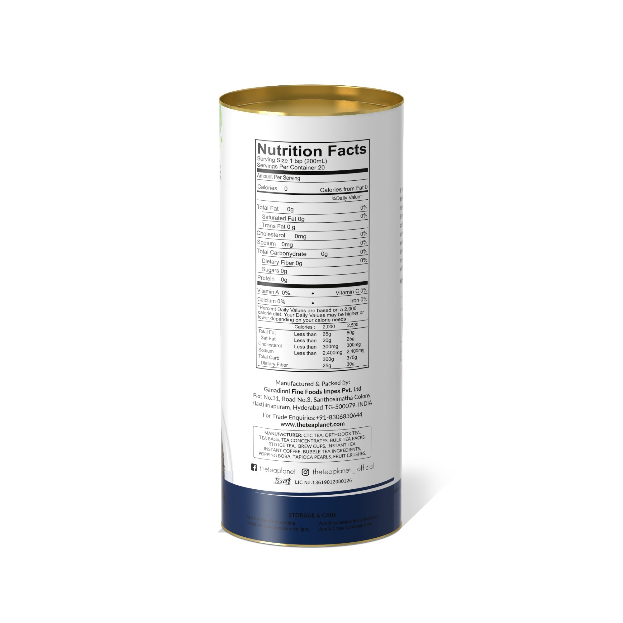 Green & Blues Orthodox Tea - 50 gms