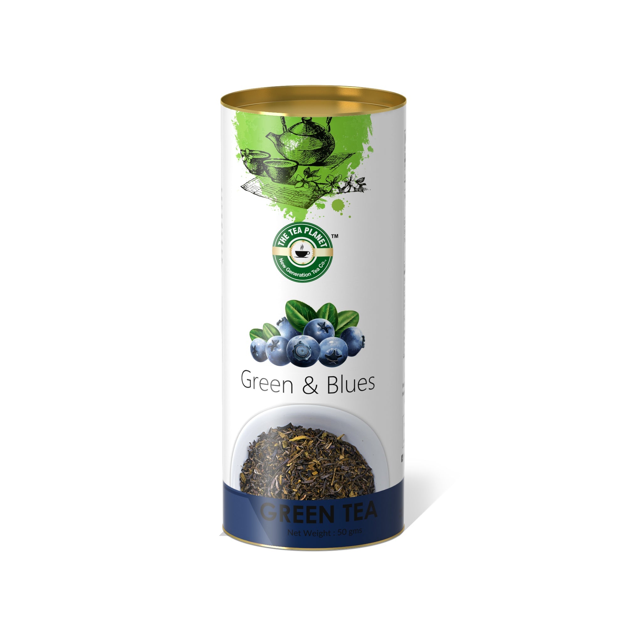 Green & Blues Orthodox Tea - 50 gms