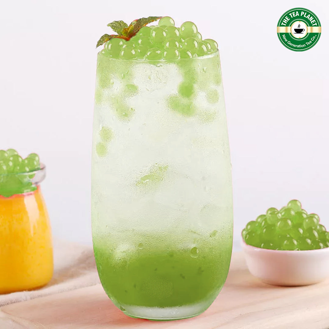 Green Apple Popping Boba - 2kg