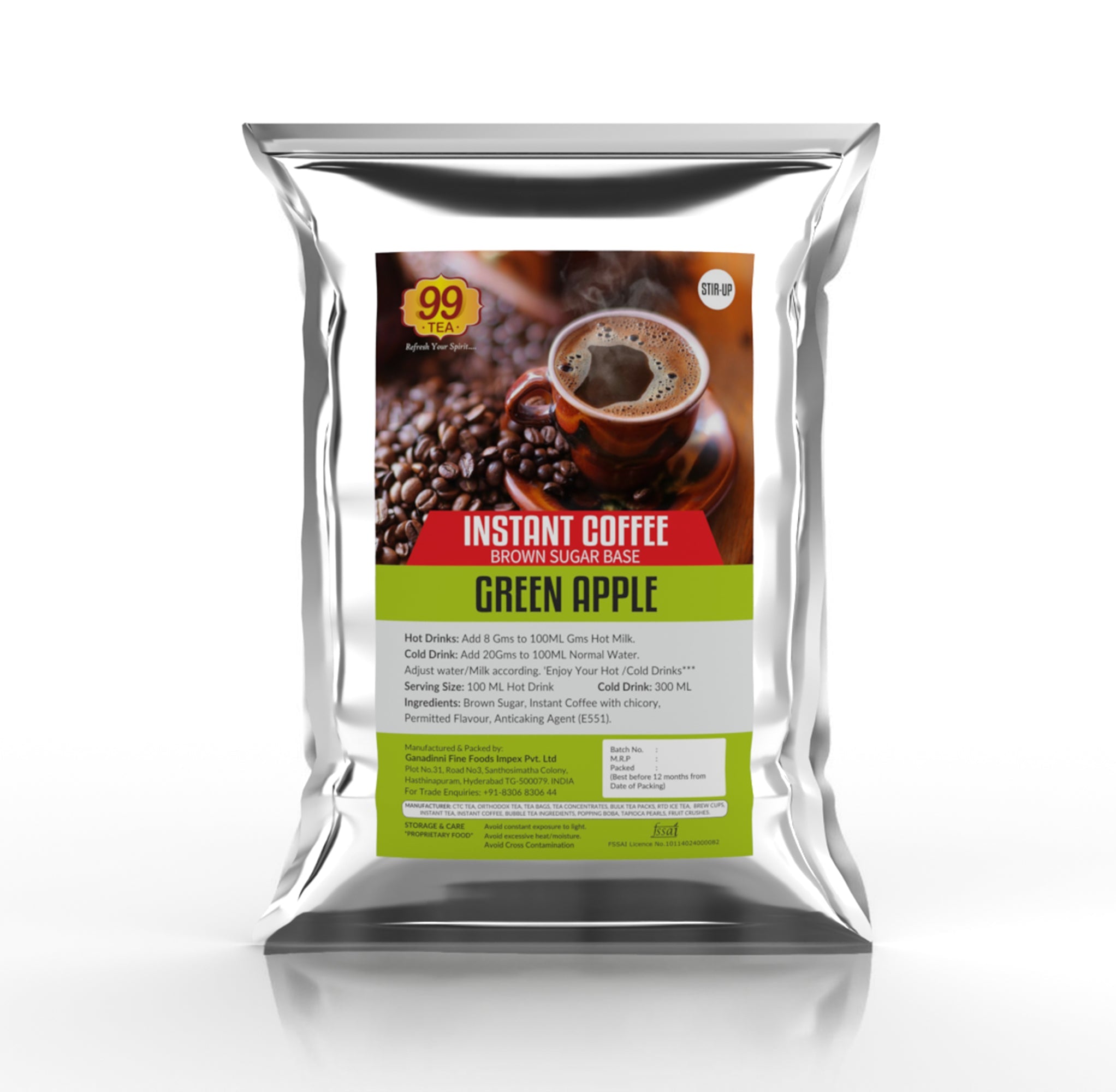 Green Apple Flavored Coffee