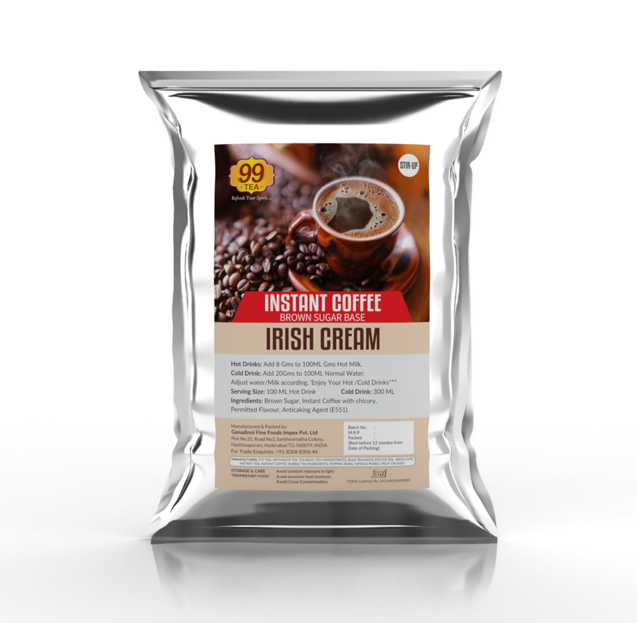 Irish Cream Flavored Coffee