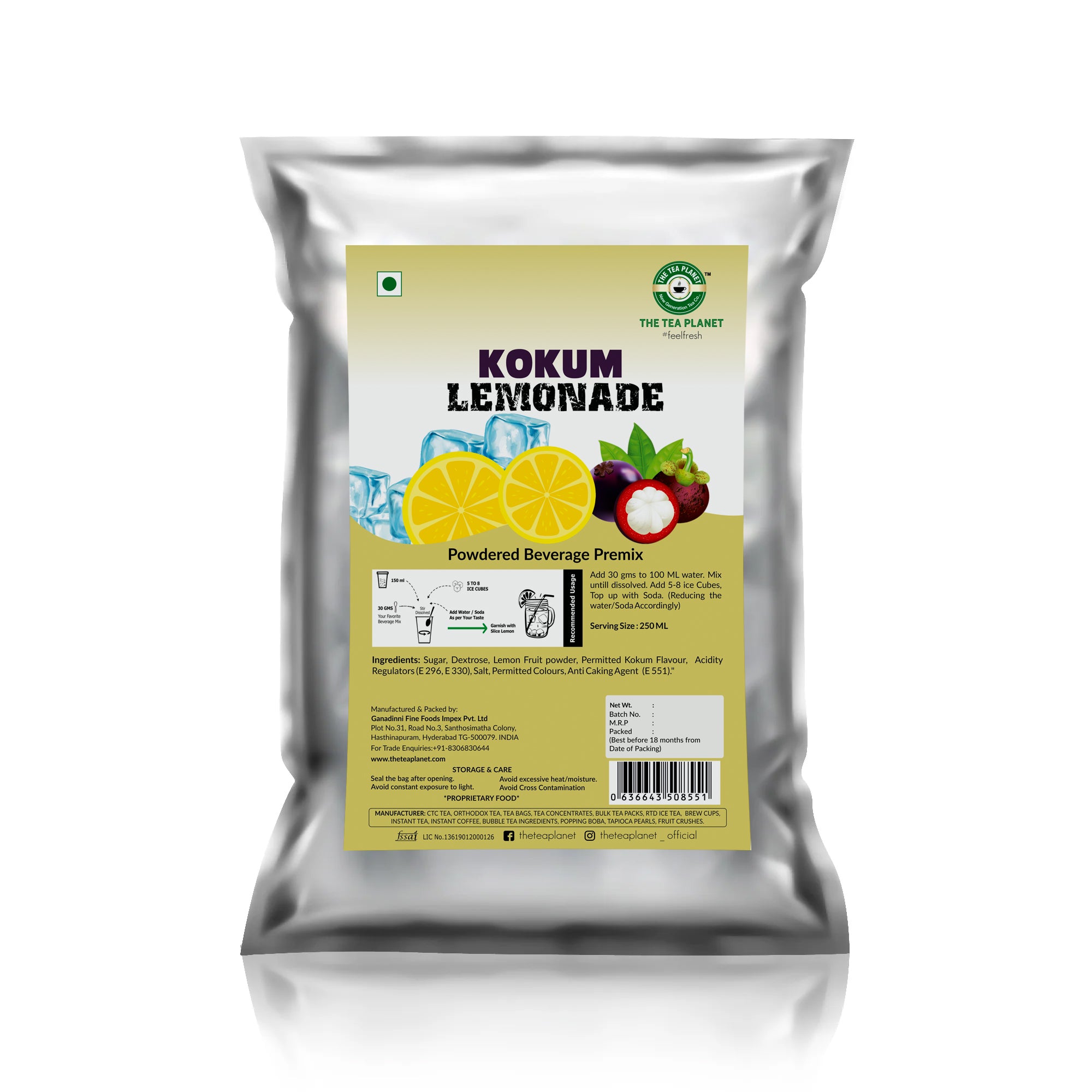 Kokum Lemonade Premix - 1kg