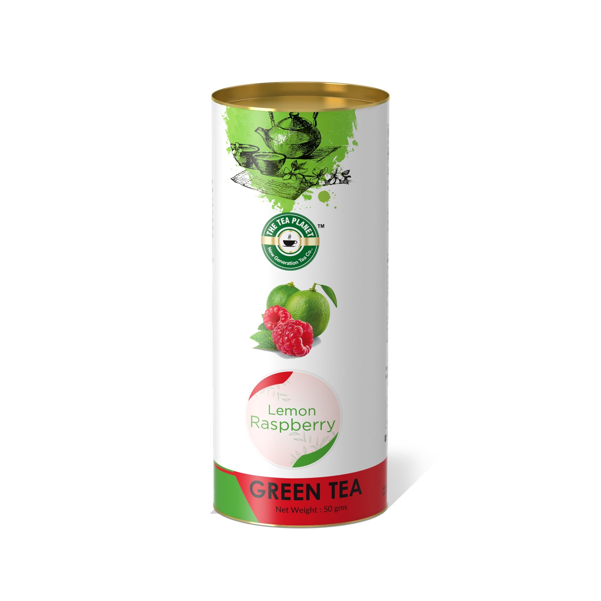 Lemon Raspberry Orthodox Tea - 50 gms