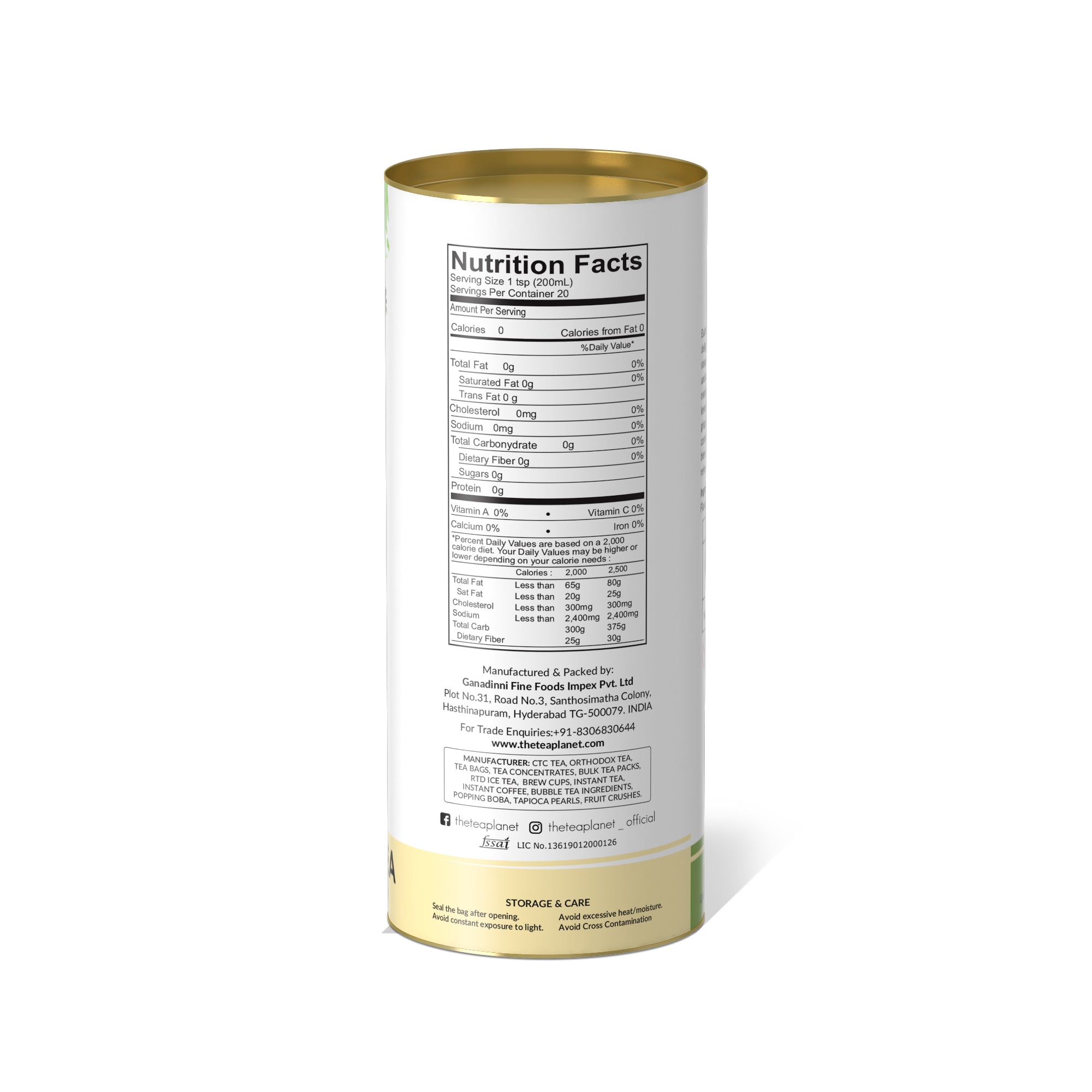 Lemon & Ginger Orthodox Tea - 50 gms