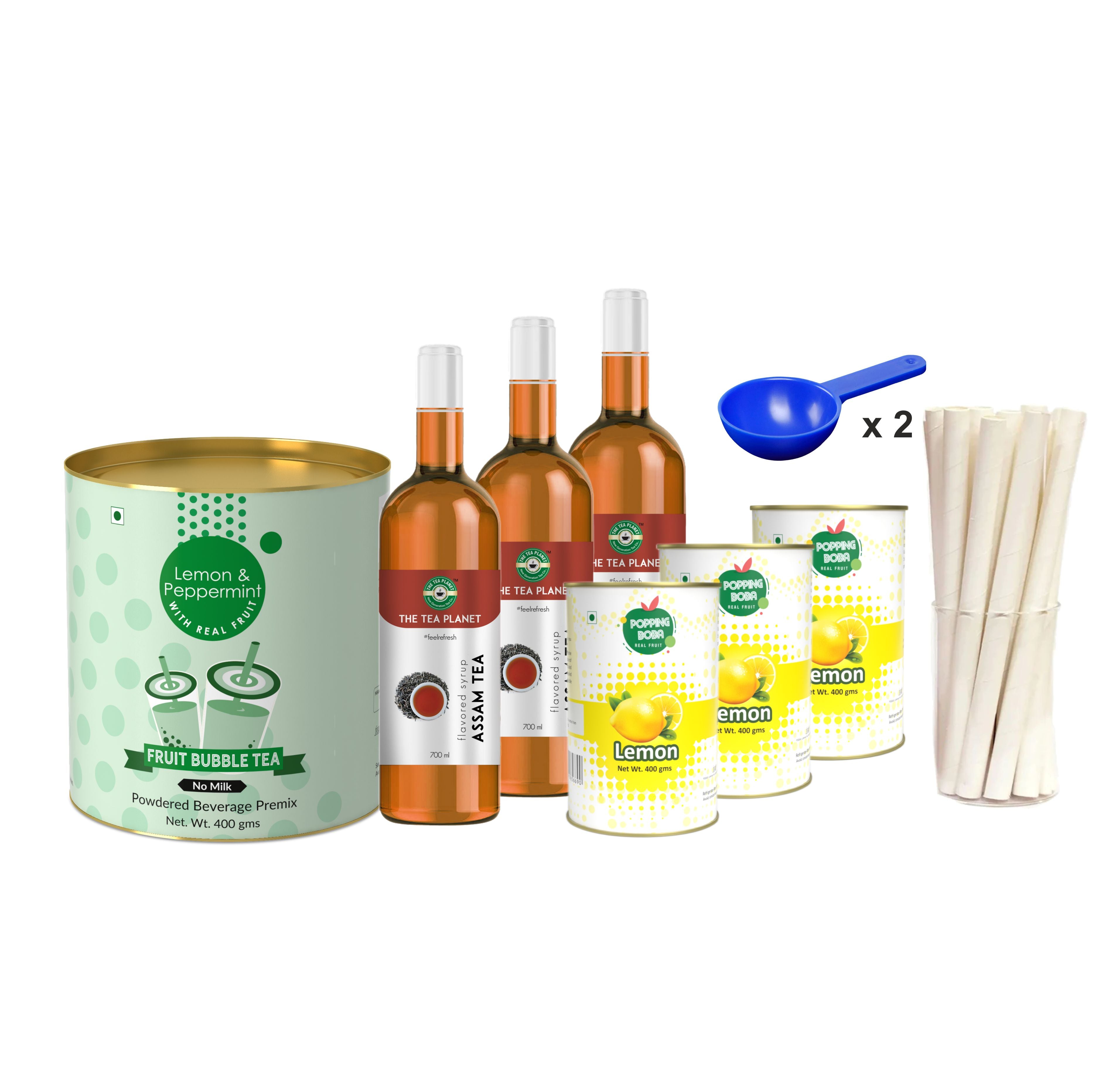 Lemon & Peppermint Fruit Tea Starter Kit