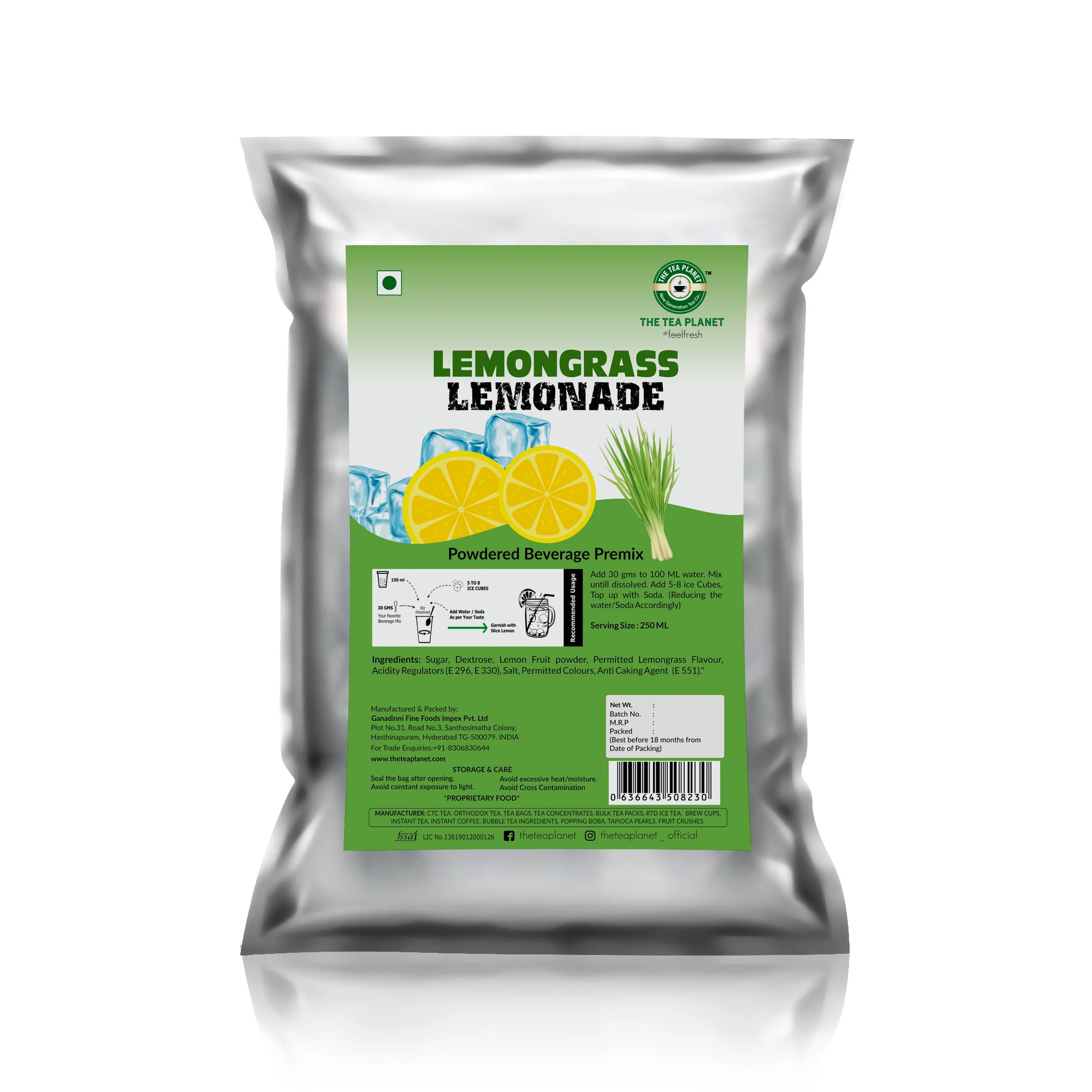 Lemongrass Lemonade Premix - 1kg