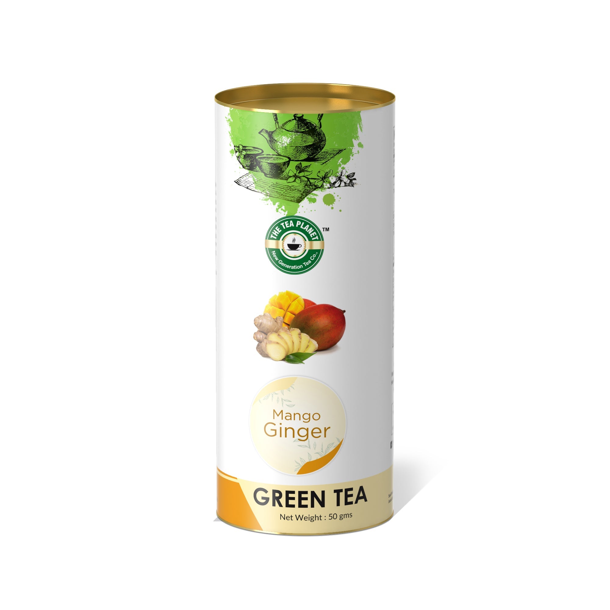 Mango Ginger Orthodox Tea - 50 gms