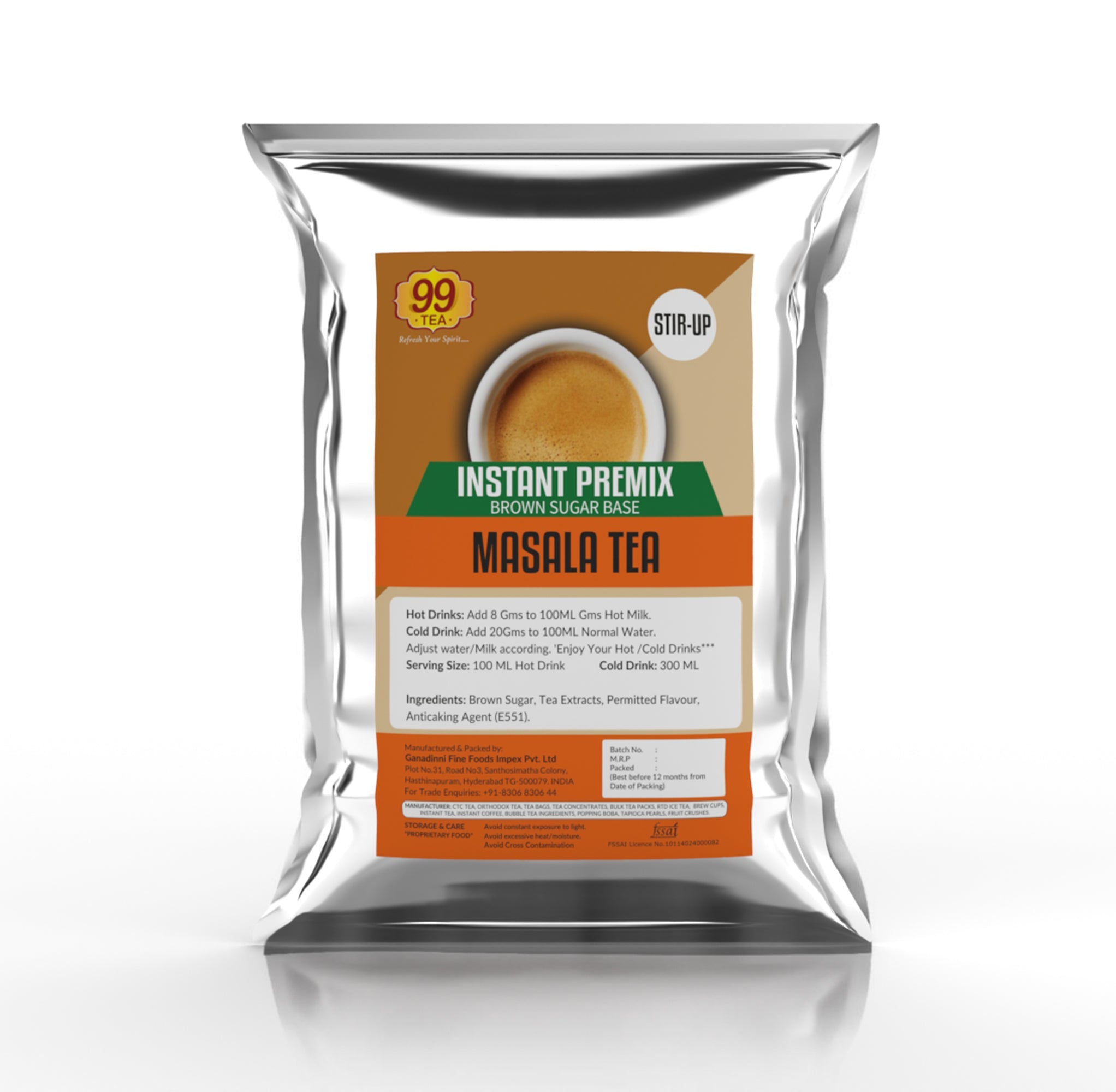 Masala Flavored Tea