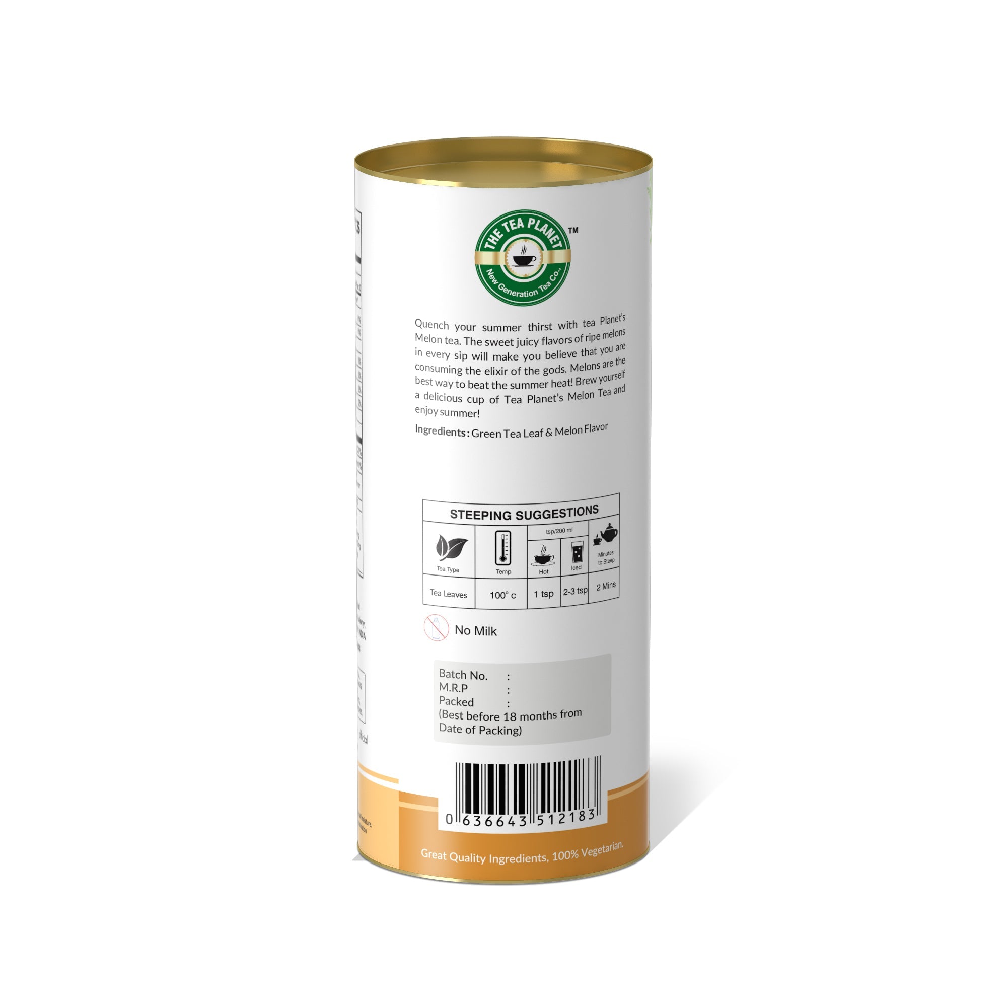 Melon Orthodox Tea - 50 gms