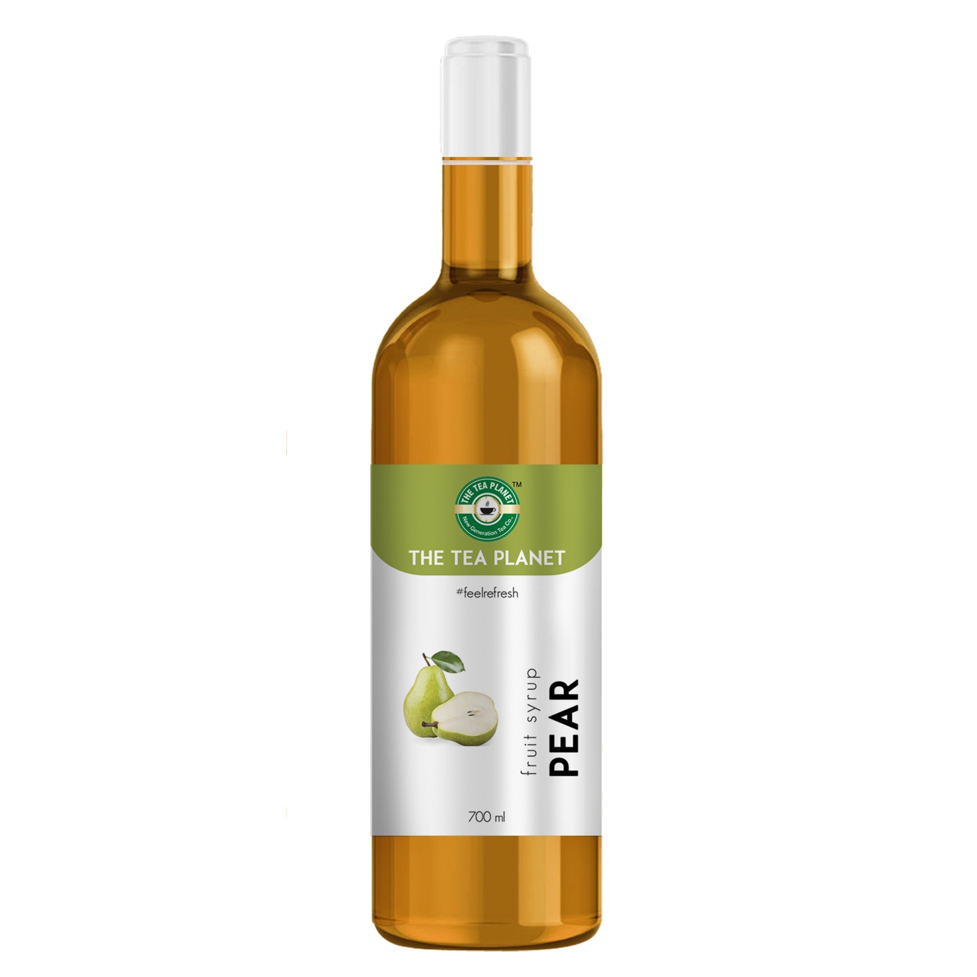 Pear Syrup to Coffee, Tea, and Specialty Cocktails, Non - GMO, Gluten-Free, Vegan (700 ml )