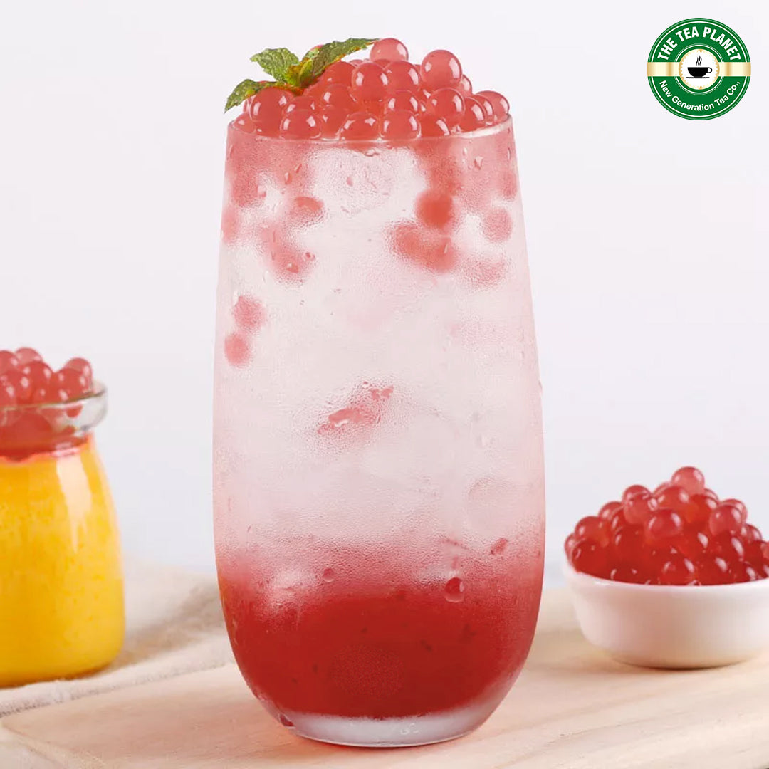Pomegranate Popping Boba