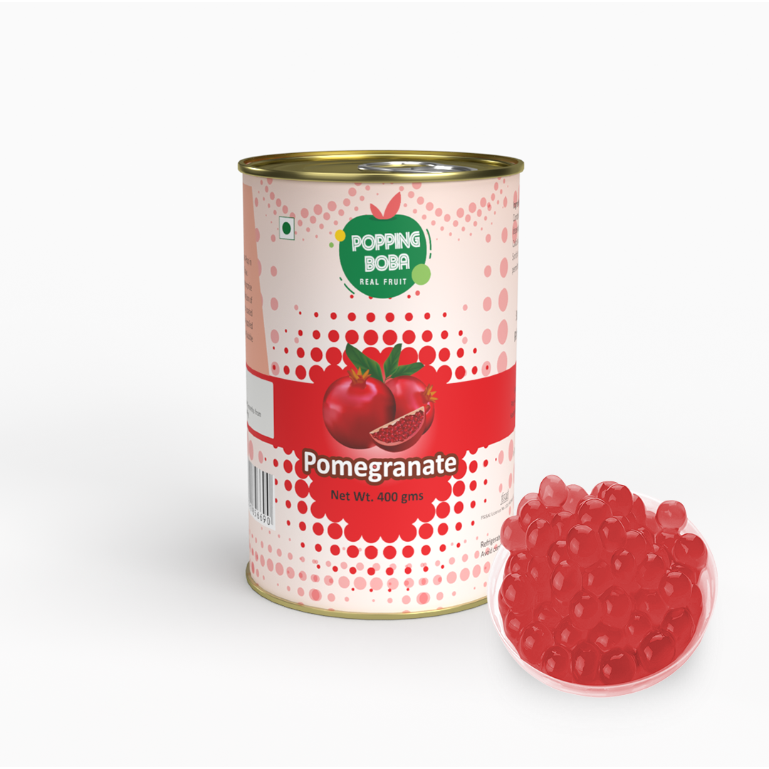 Pomegranate Popping Boba