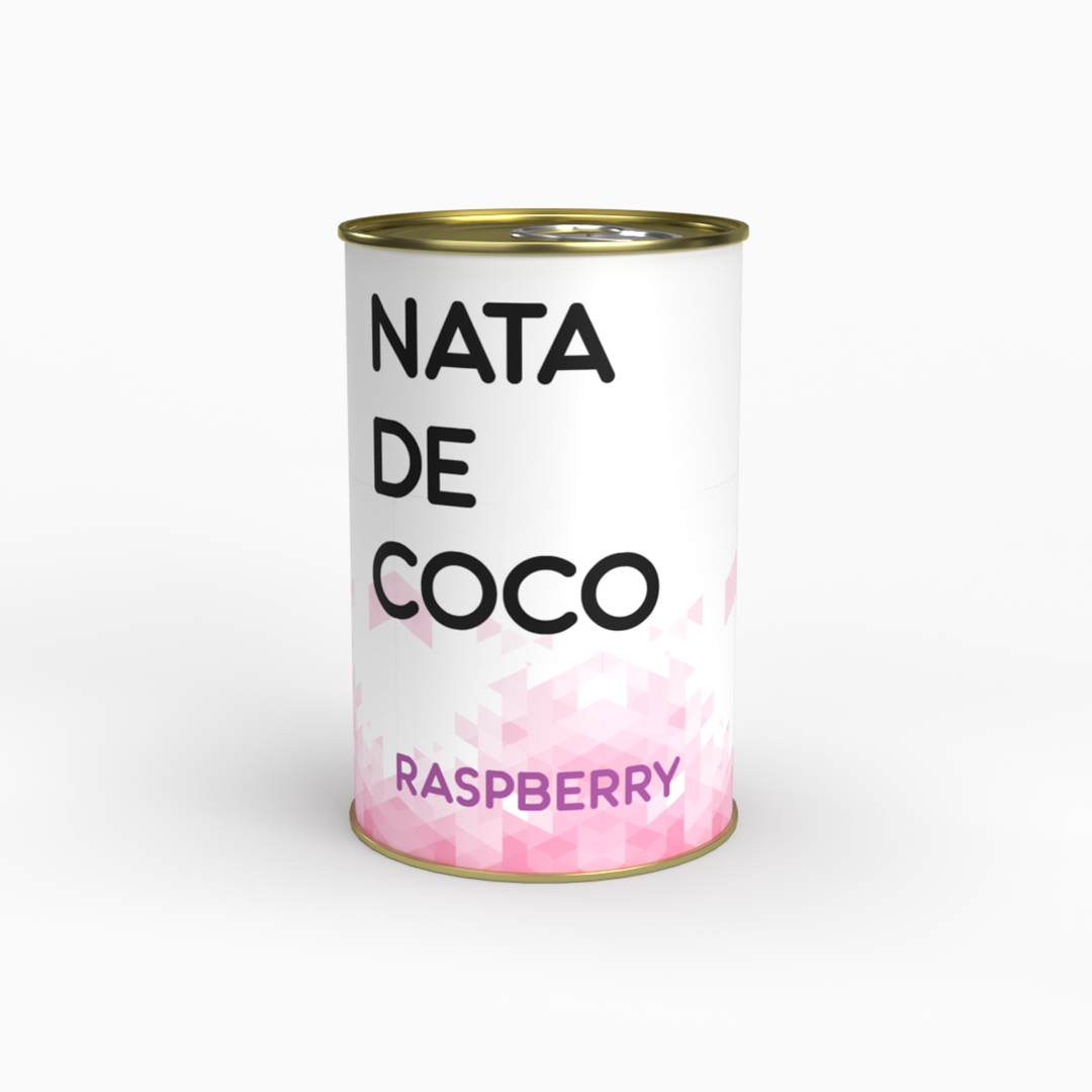 Raspberry Nata De Coco