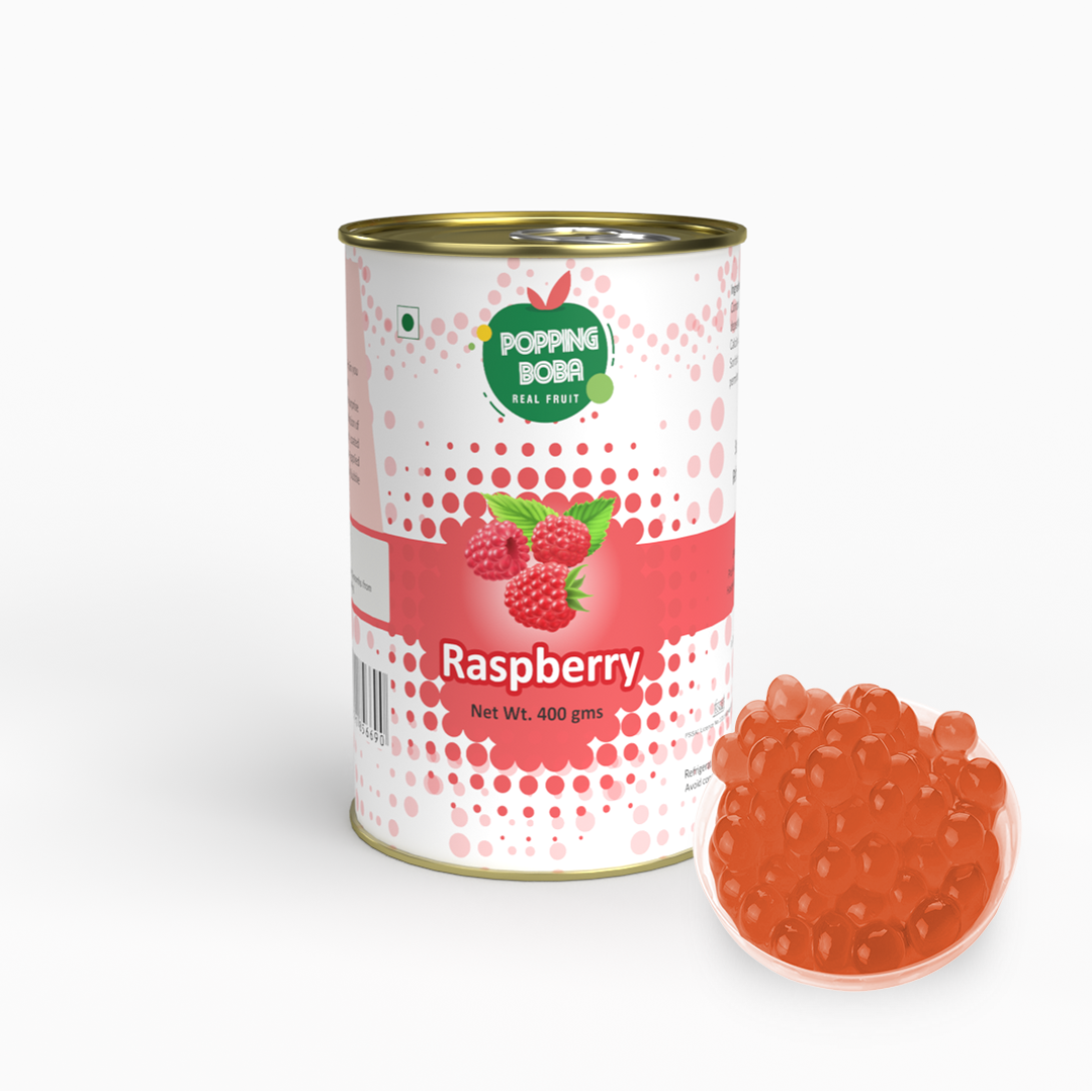 Raspberry Popping Boba