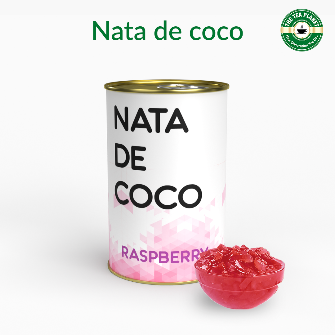Raspberry Nata De Coco