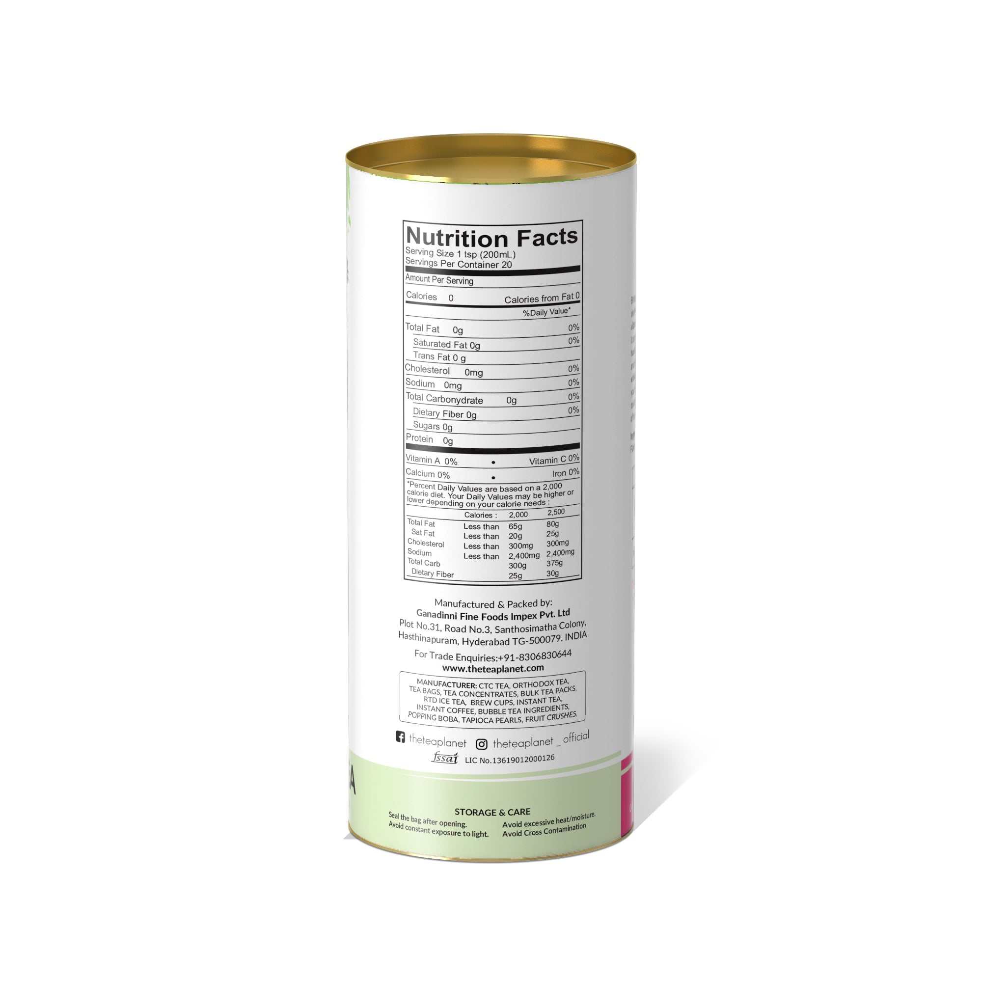 Rose, Jasmine & Bergamot Orthodox Tea - 50 gms