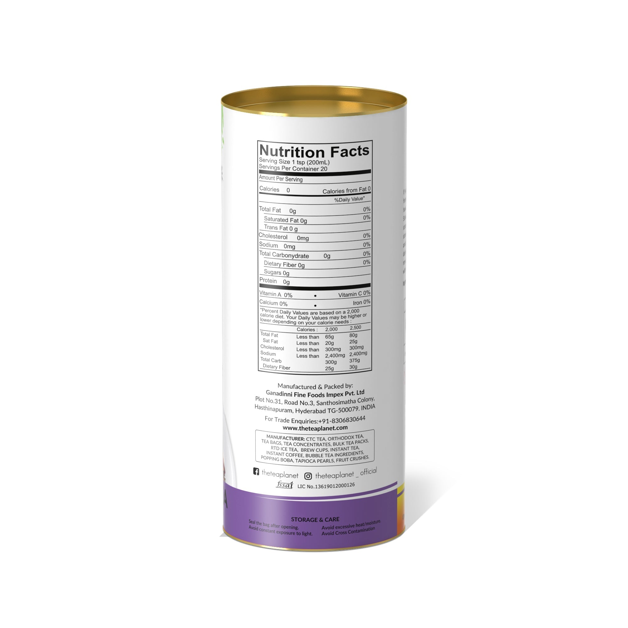Spiced Lavender Orthodox Tea - 50 gms