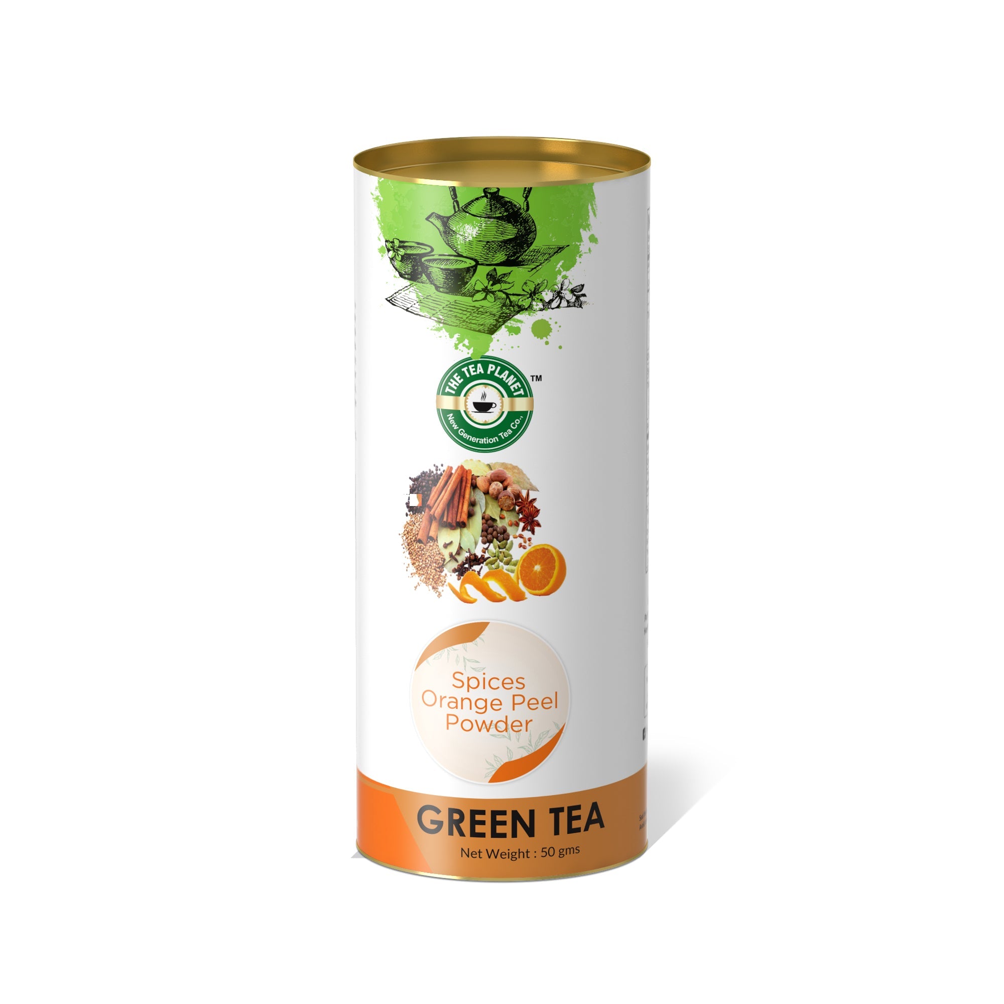 Spices, Orange Peel Powder Orthodox Tea - 50 gms