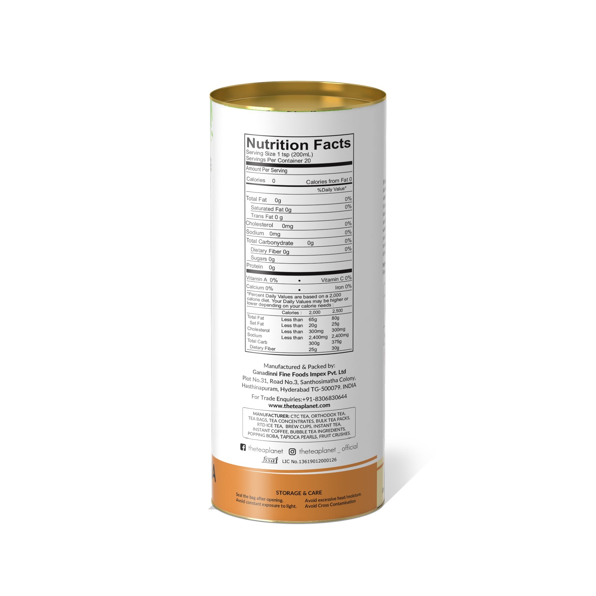 Spices, Peach Flavor - 50 gms