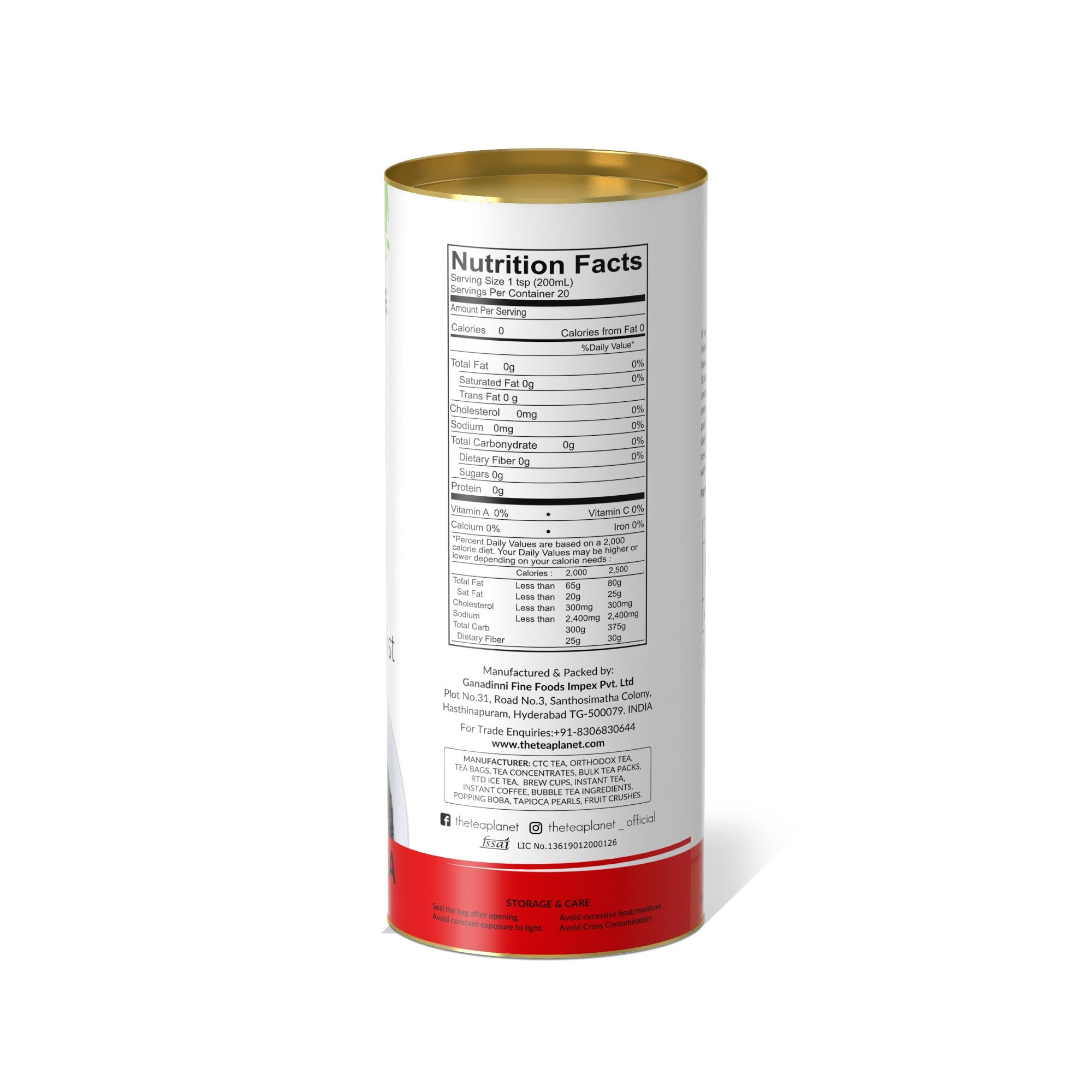Strawberry Twist Orthodox Tea - 50 gms