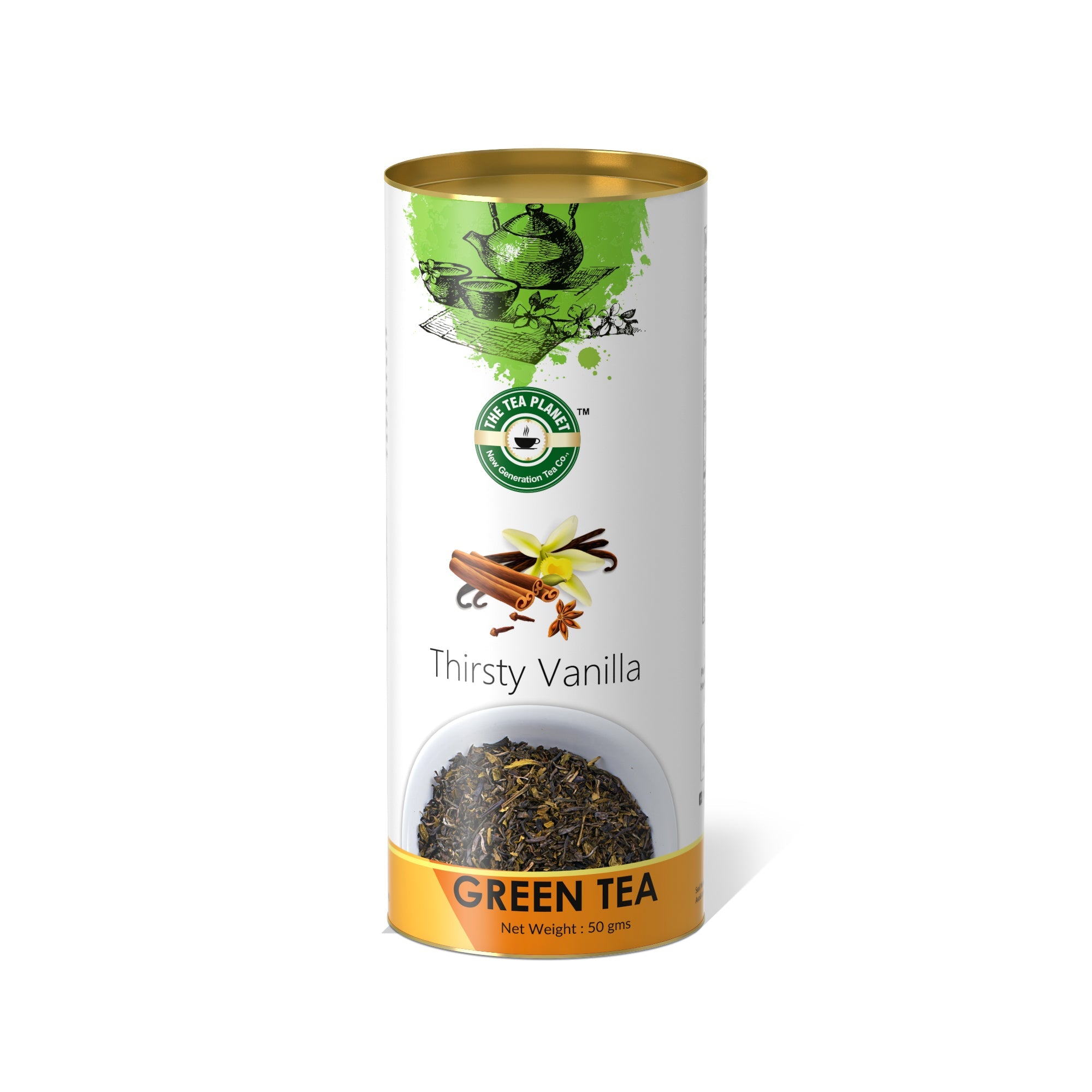 Thirsty Vanilla Orthodox Tea - 50 gms