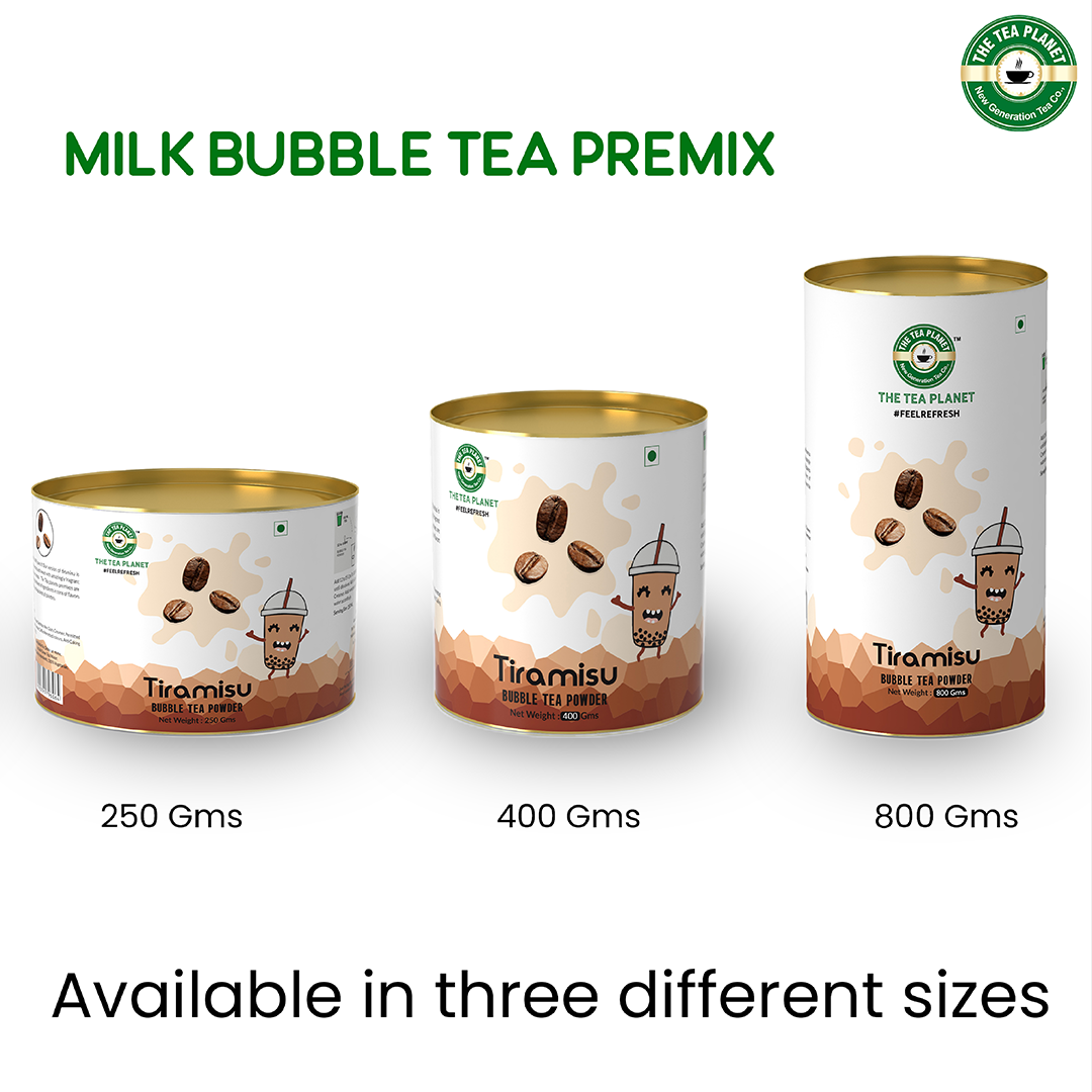 Tiramisu Bubble Tea Premix - 250 gms