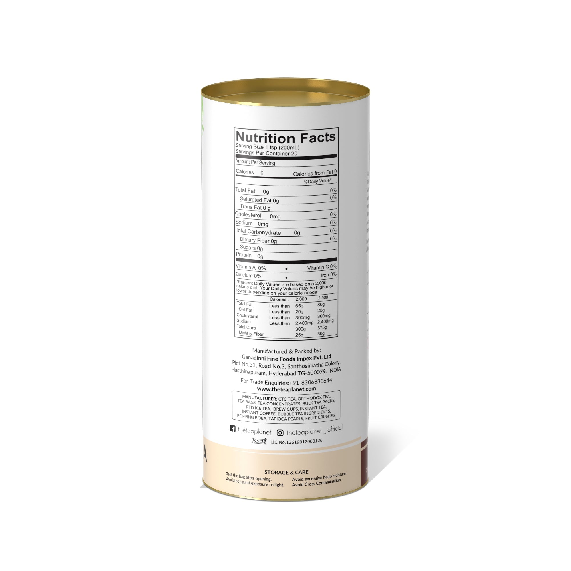 Vanilla, Almond Orthodox Tea - 50 gms