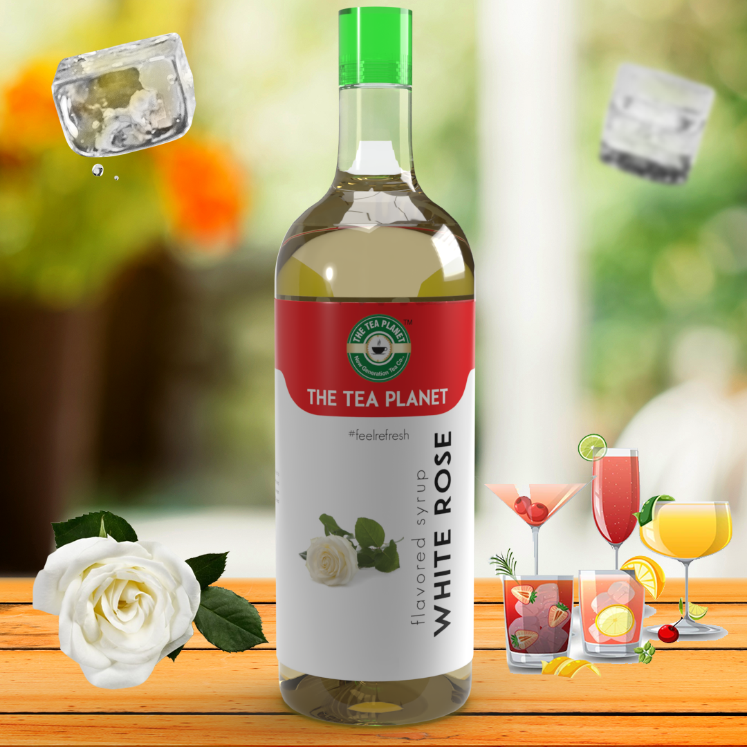 White Rose Flavored Syrup