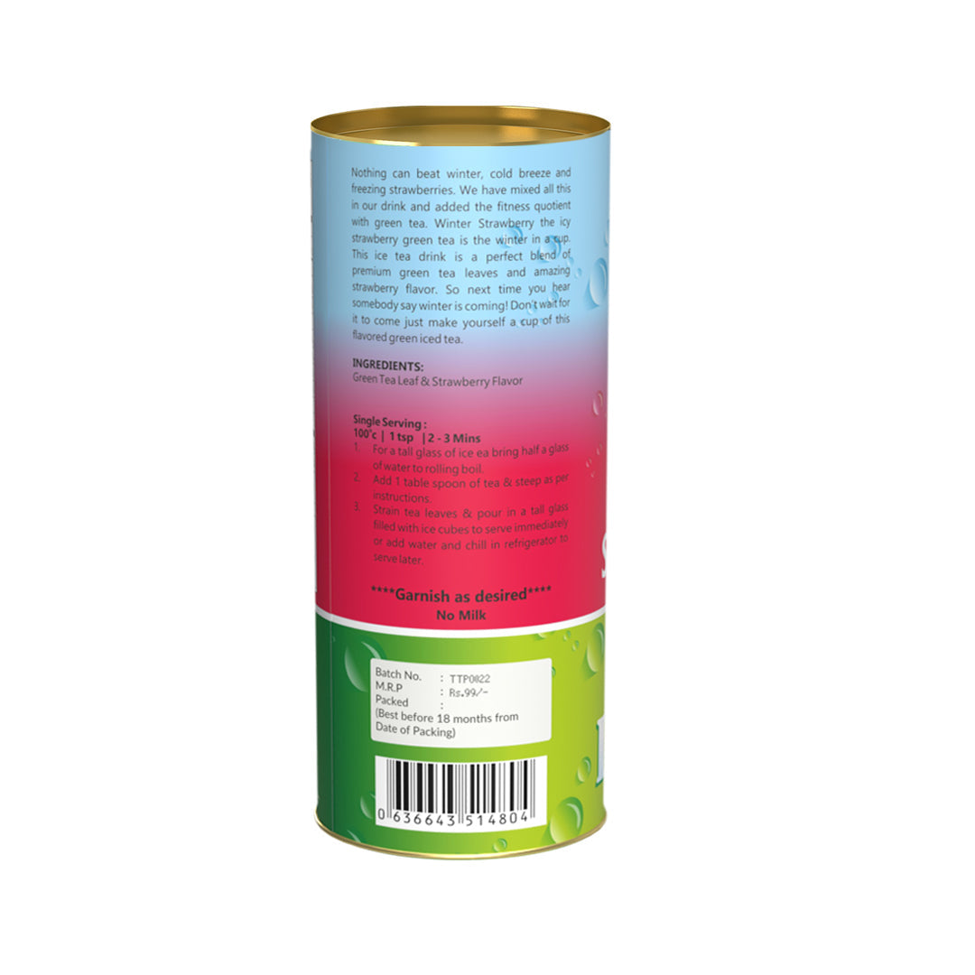 Winter Strawberry Orthodox Ice Tea - 50 gms