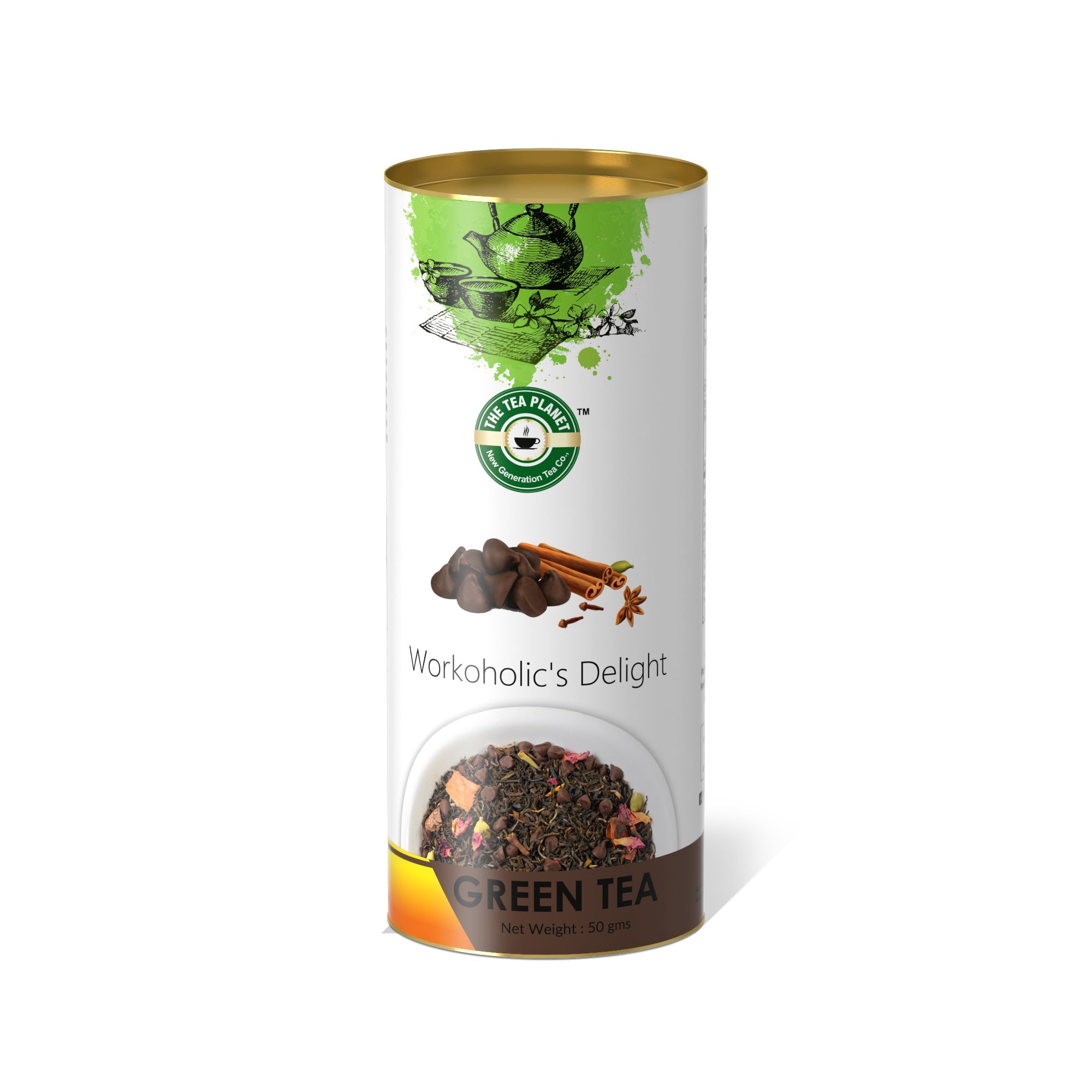 Workoholic's Delight Orthodox Tea - 50 gms