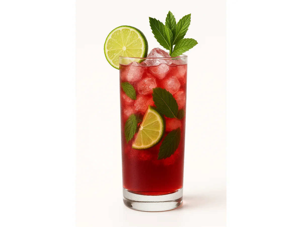 Hibiscus mojito