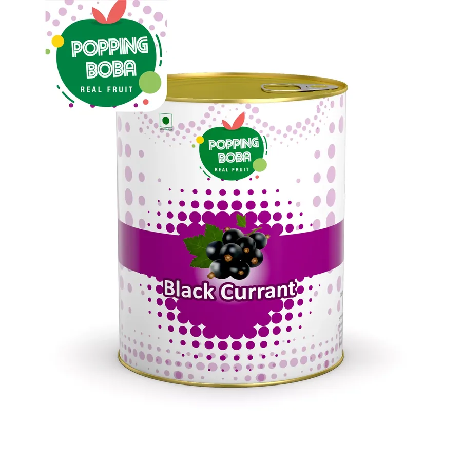 Black Currant Popping Boba