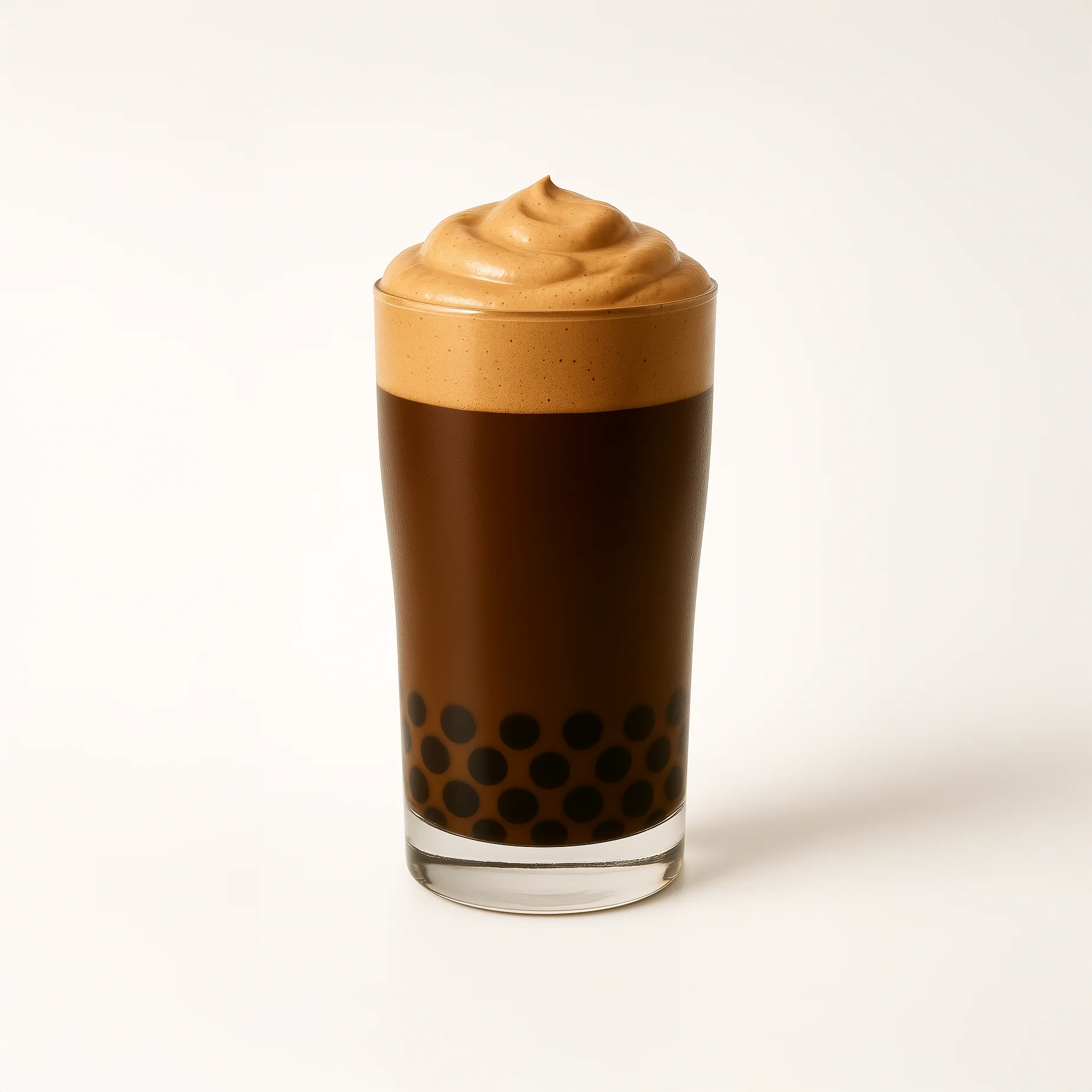 Cold brew with crema cap