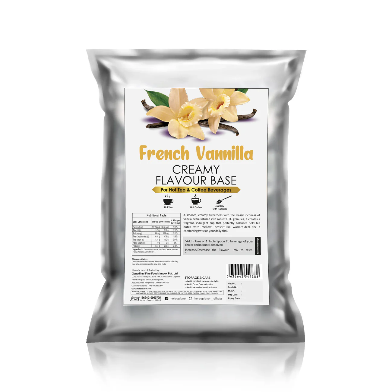 French Vanilla Flavor Burst Mix 1 KG