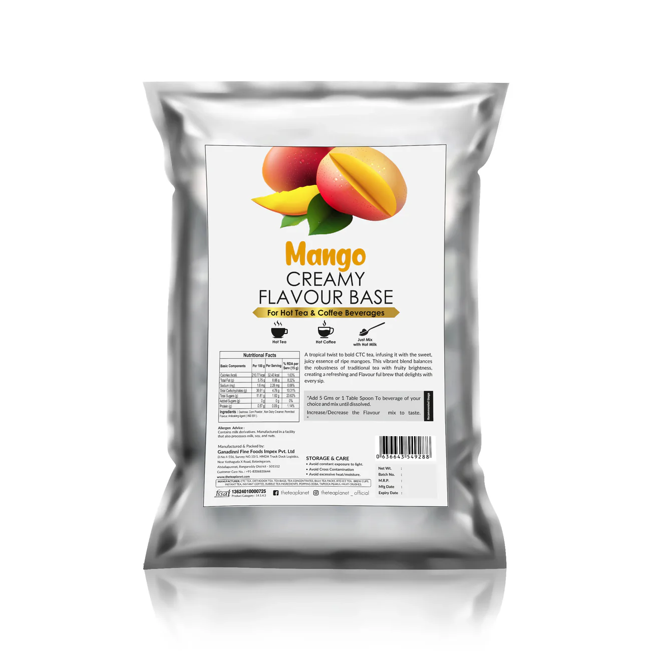 Mango Flavor Burst Mix 1 KG