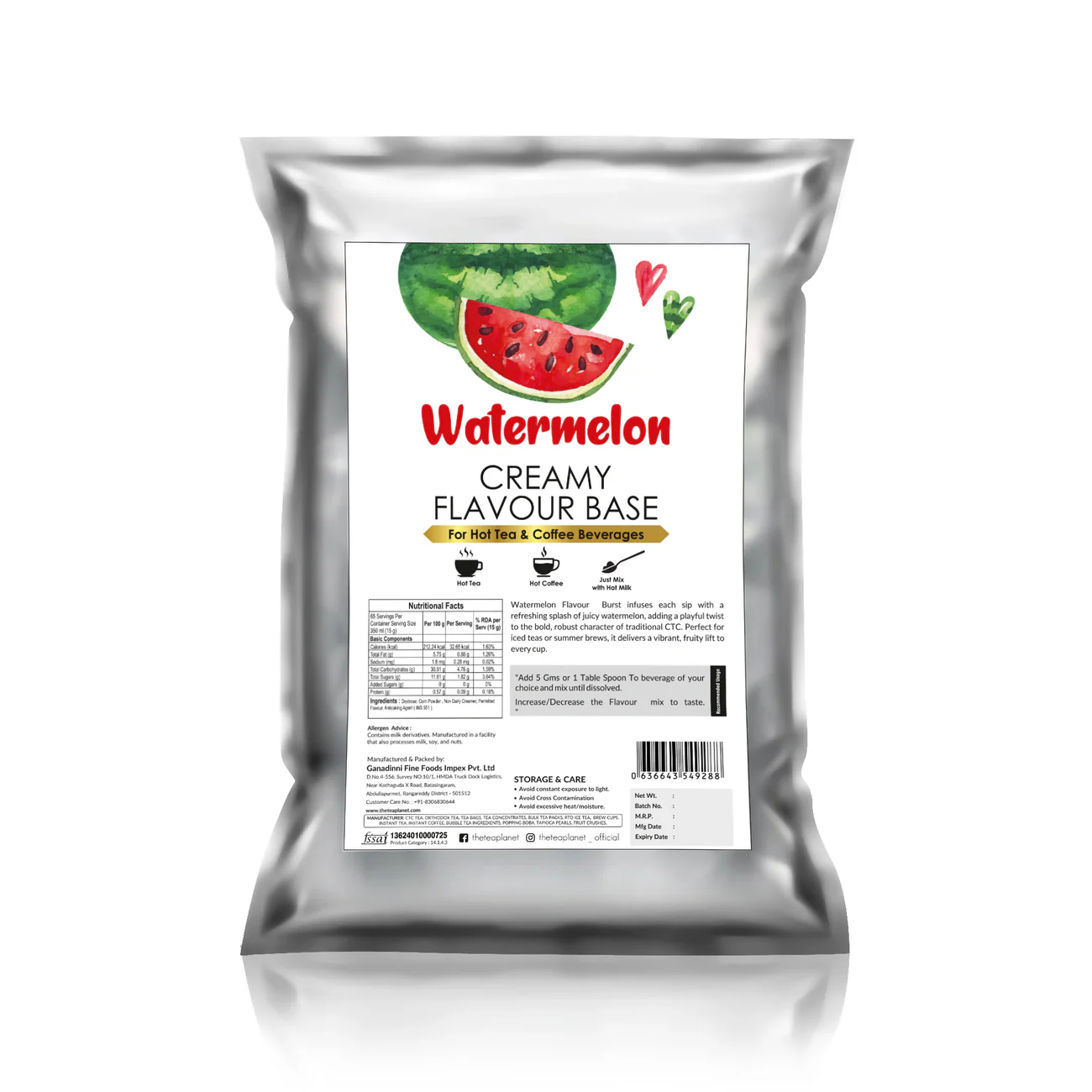 Watermelon Flavor Burst Mix 1 KG