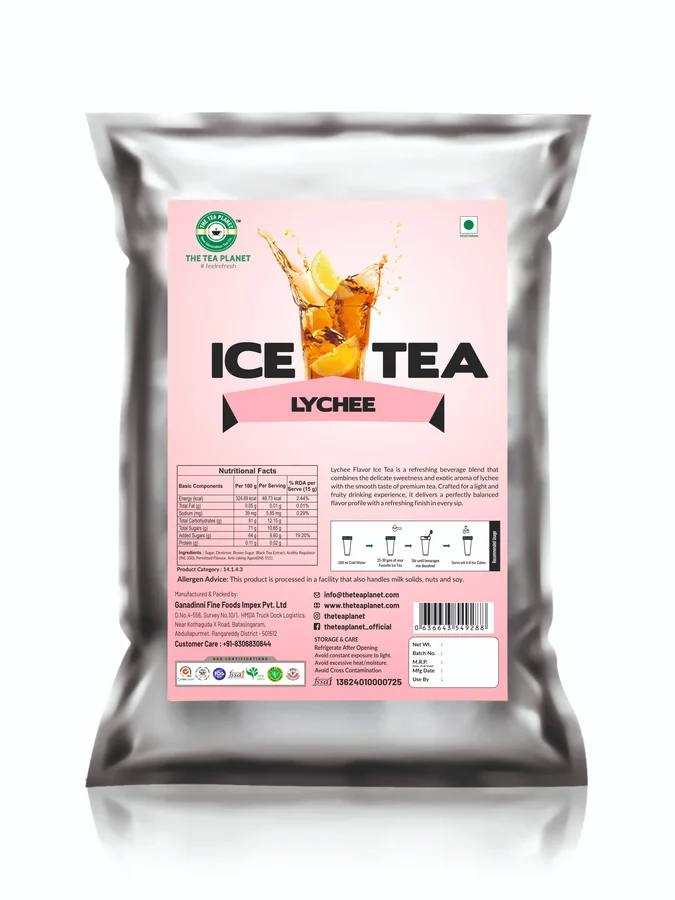 Lychee Iced Tea Mix 1 KG