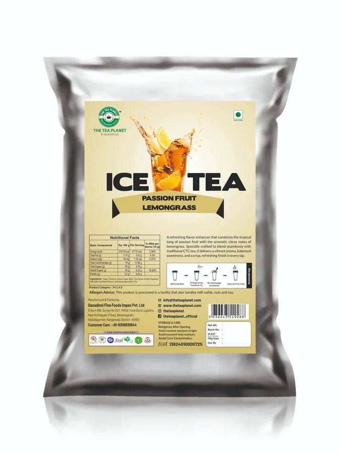 Passion Fruit Lemongrass Iced Tea Mix 1 KG
