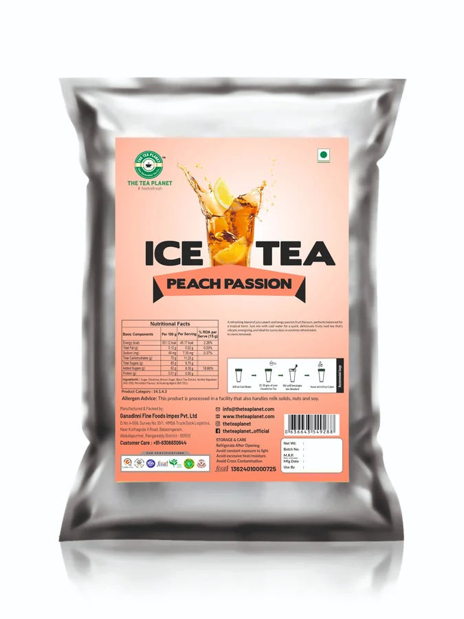 Peach Passion Iced Tea Mix 1 KG