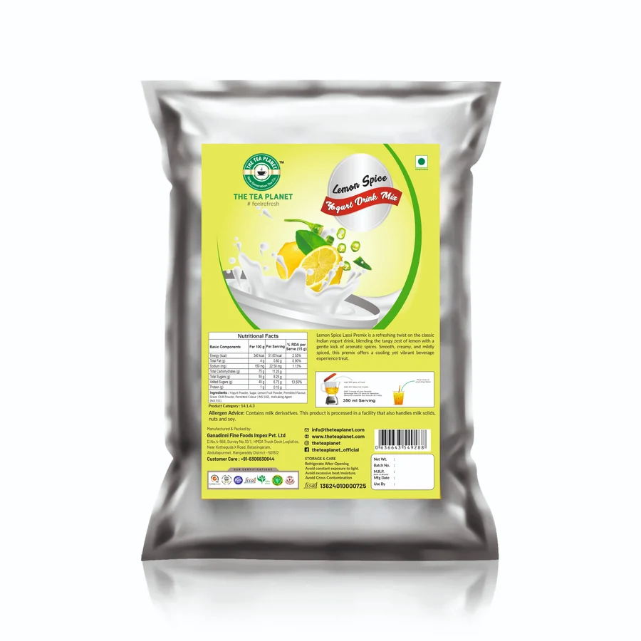 Lemon Spice Lassi Mix 1 KG