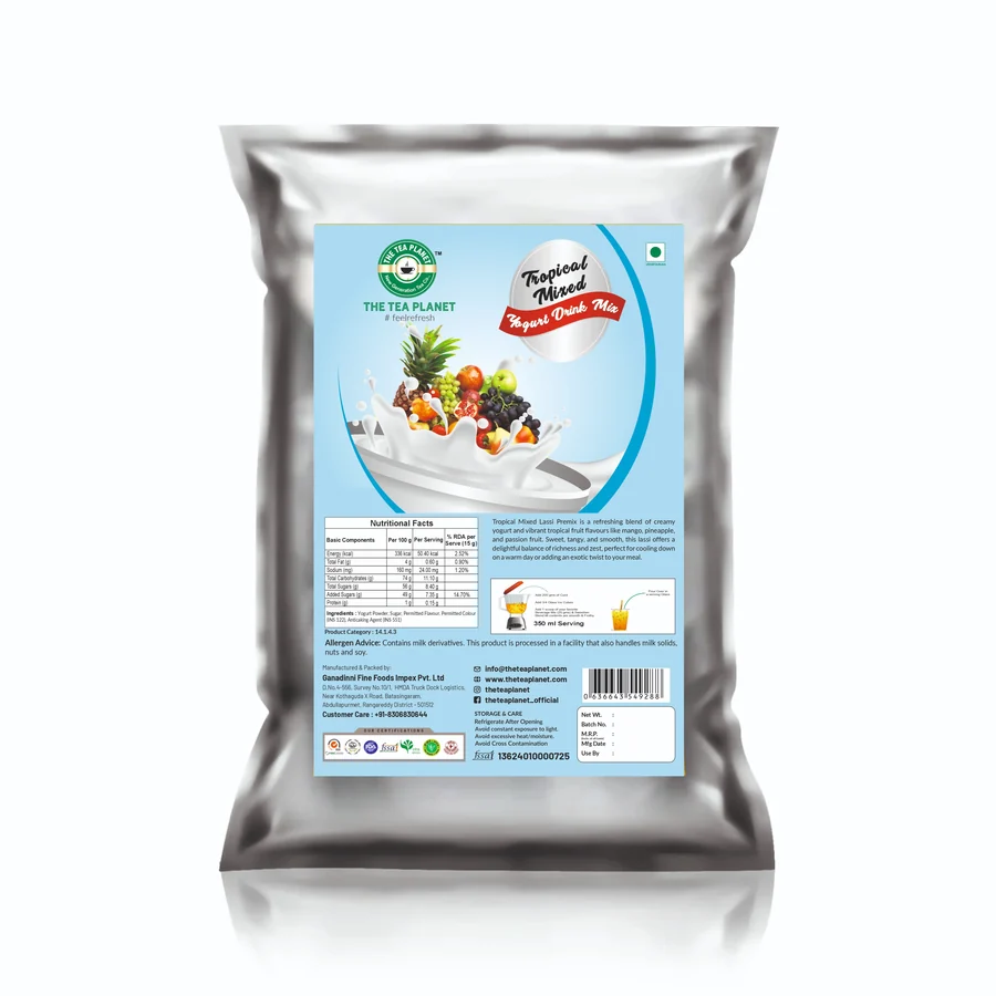 Tropical Mixed Fruit Lassi Mix 1 KG