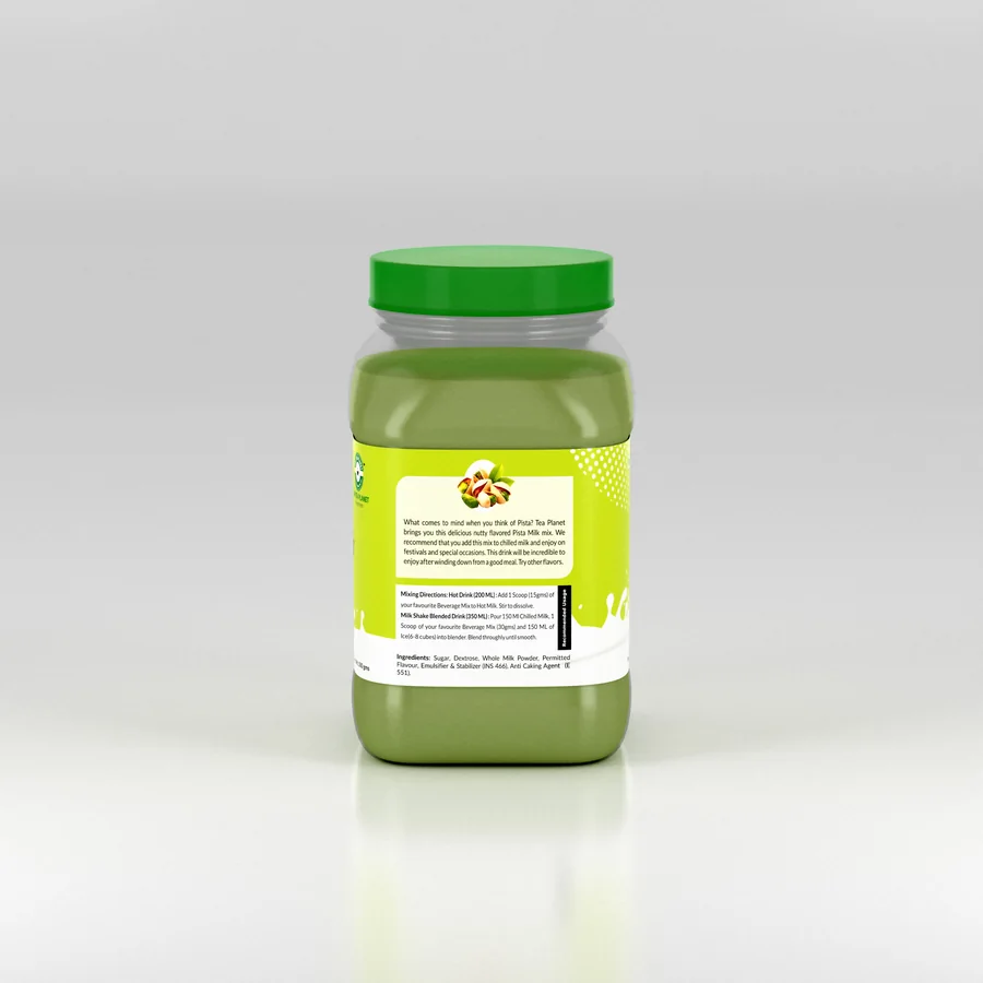 Pista Milk Mix side