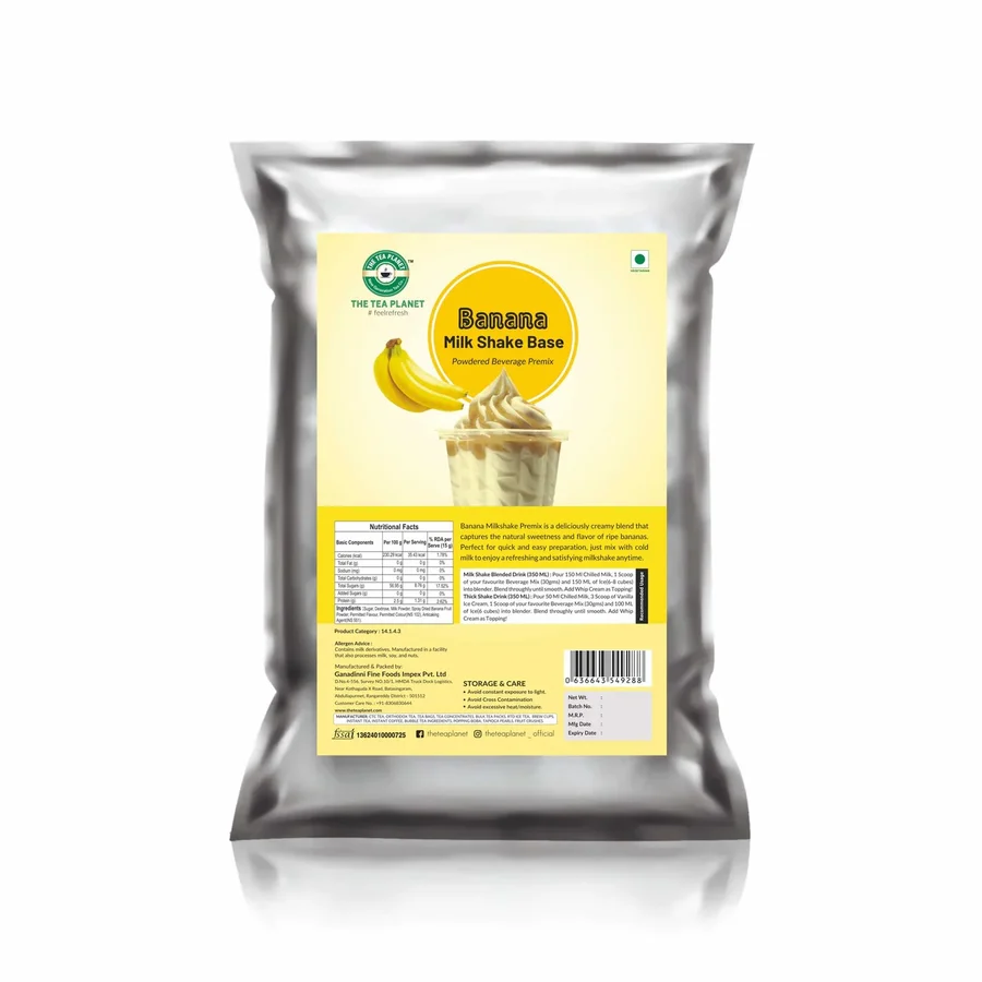 Banana Milkshake Mix 1 KG