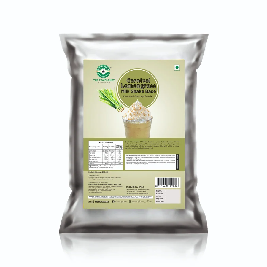 Carnival Lemongrass Milkshake Mix 1 KG