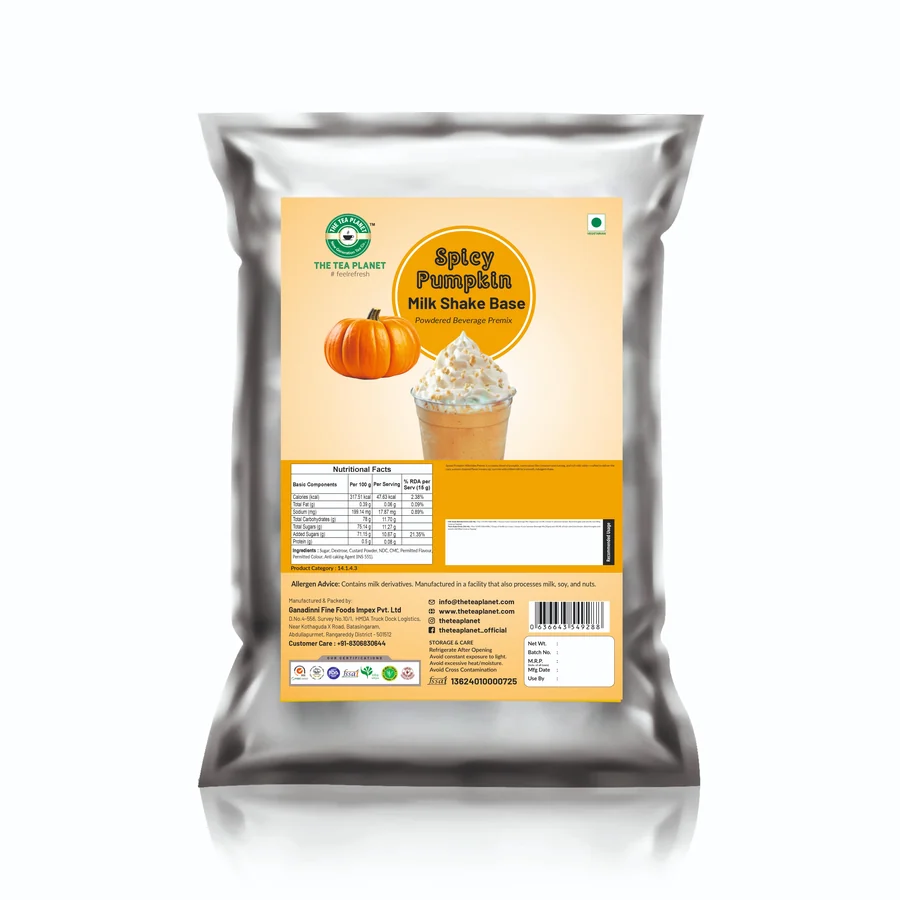 Spiced Pumpkin Milkshake Mix 1 KG