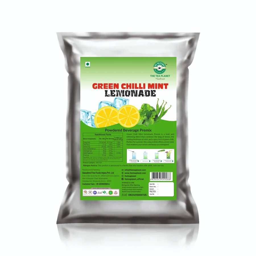 Green Chilli Mint Lemonade Mix 1 KG