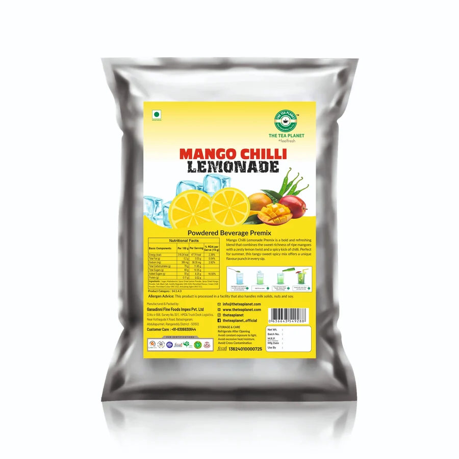 Mango Chilli Lemonade Mix 1 KG pack &mdash; front of pack