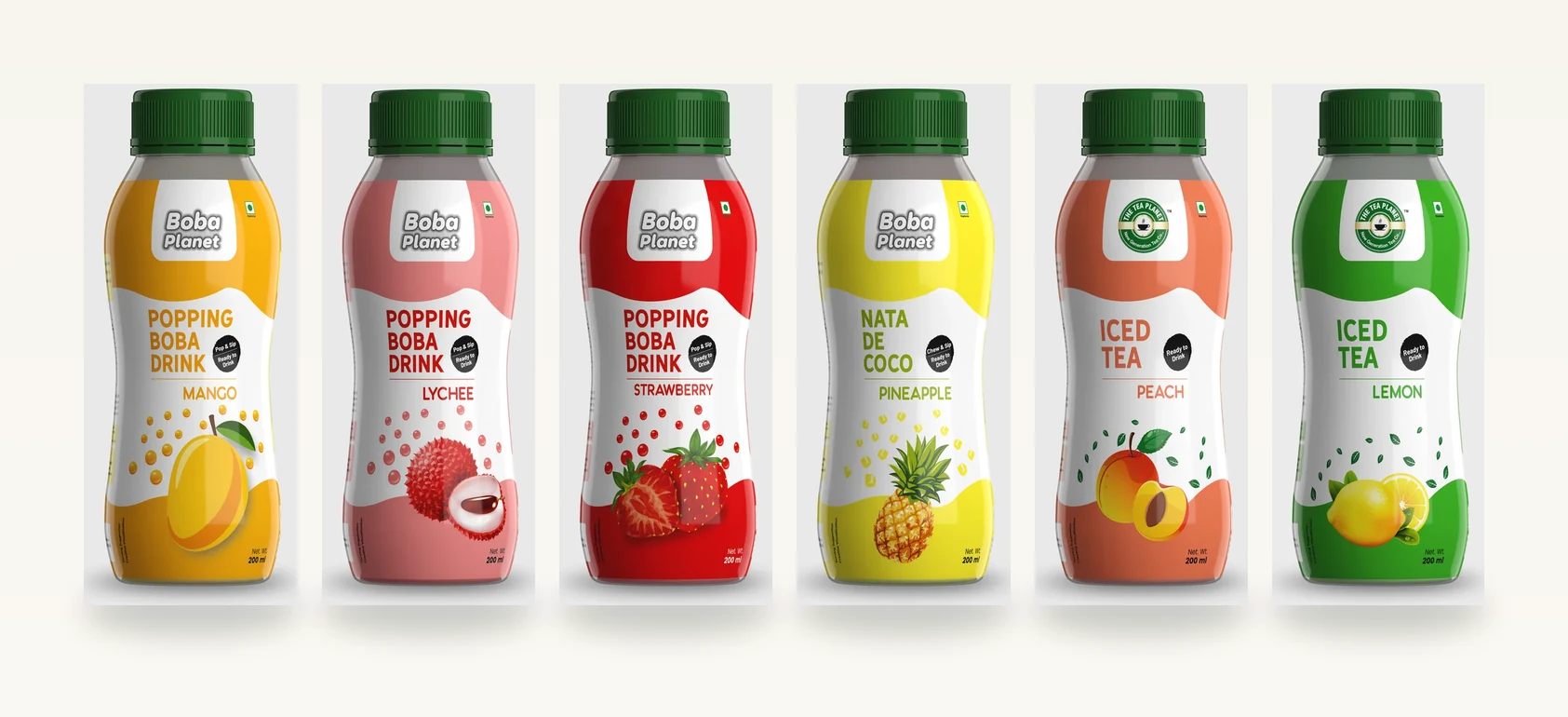 The Tea Planet ready-to-drink boba drinks & iced teas